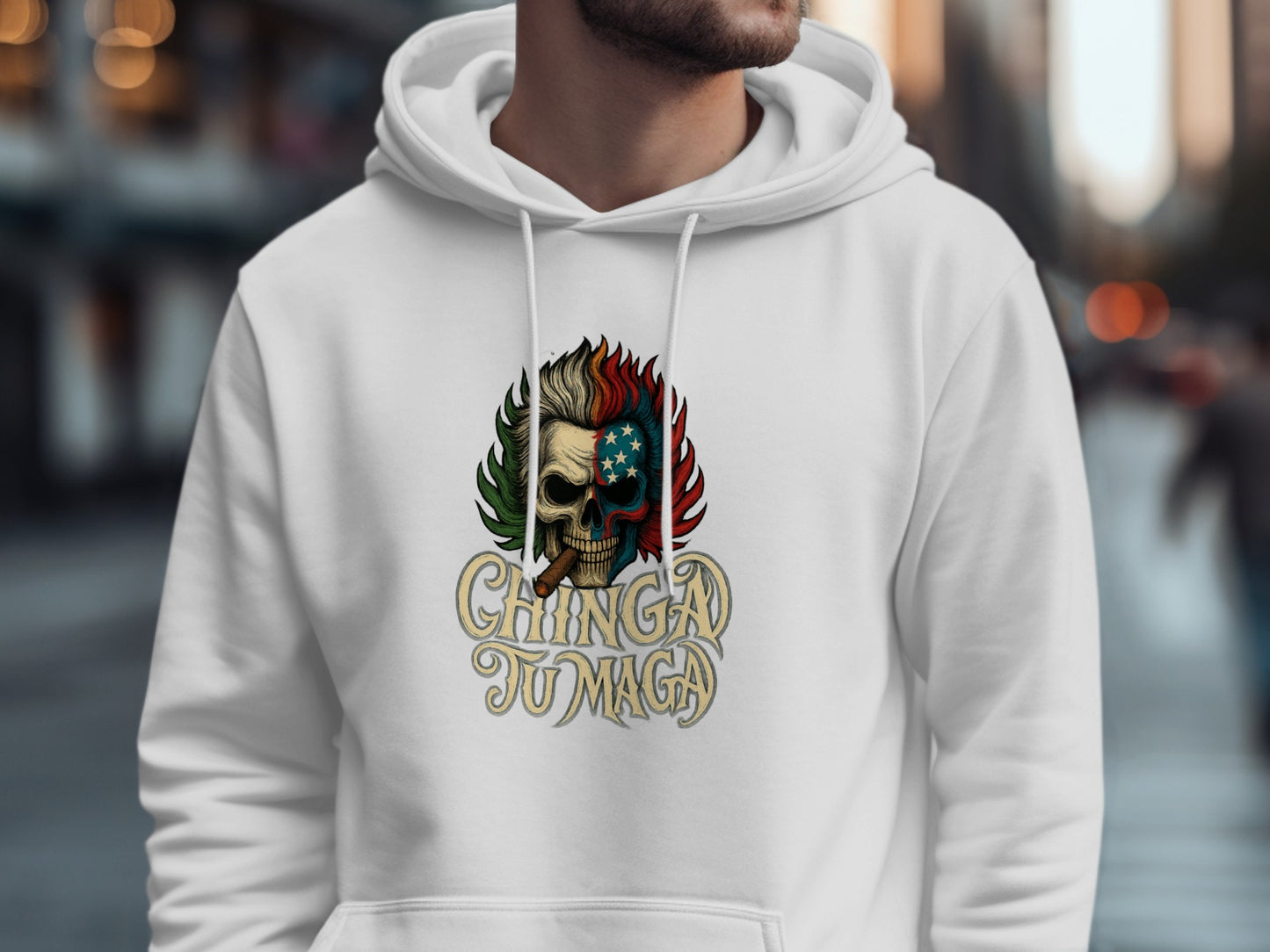 Chinga Tu Maga Stylish Graphic Hoodie product