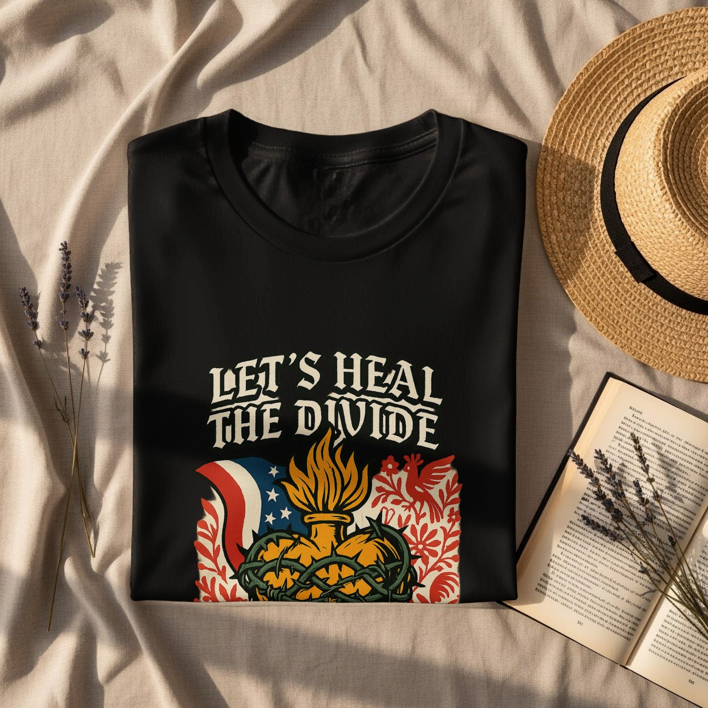 Let's Heal The Divide Graphic T-Shirt product
