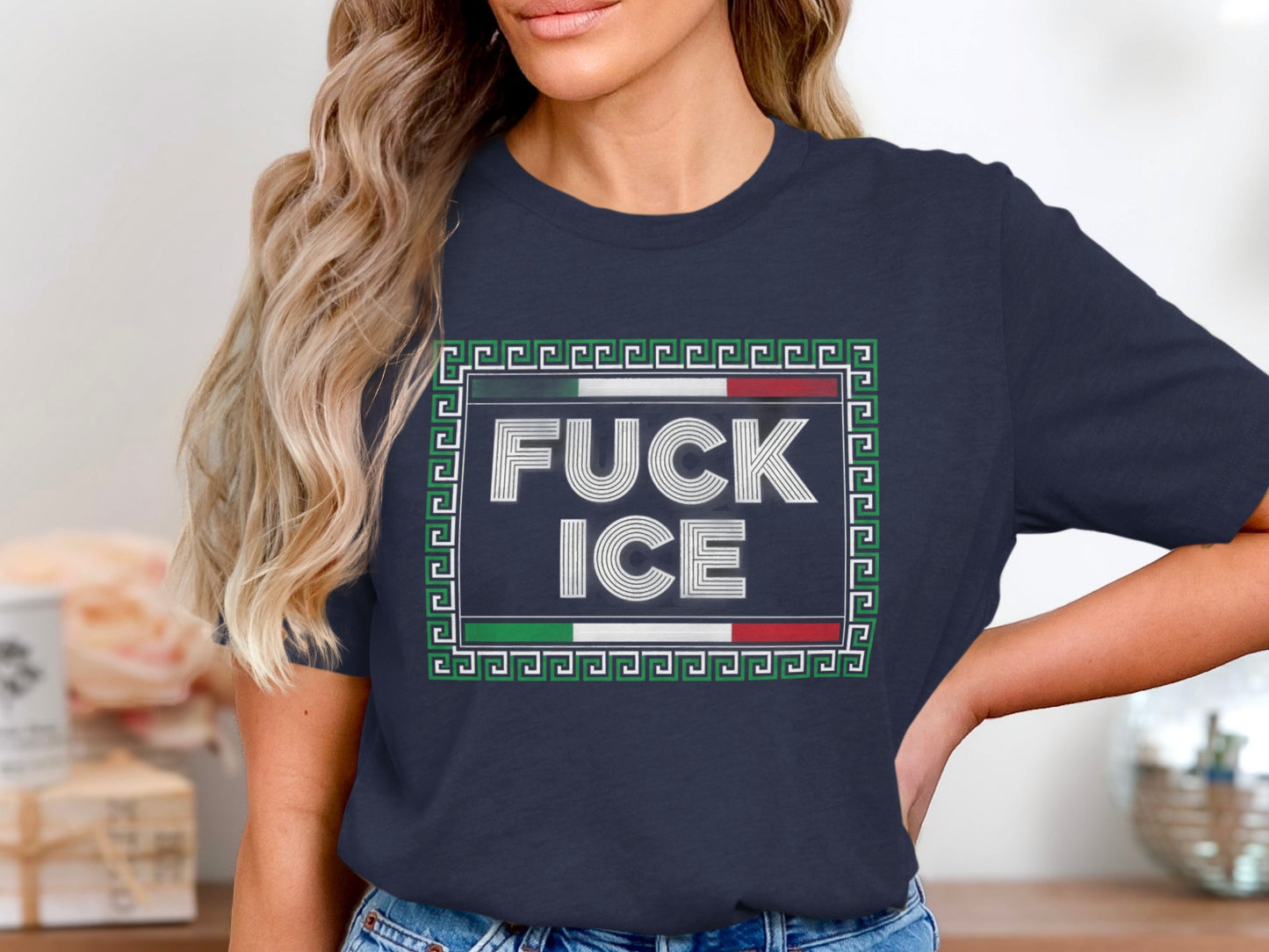 Fuck Ice Graphic Tee Statement Shirt product