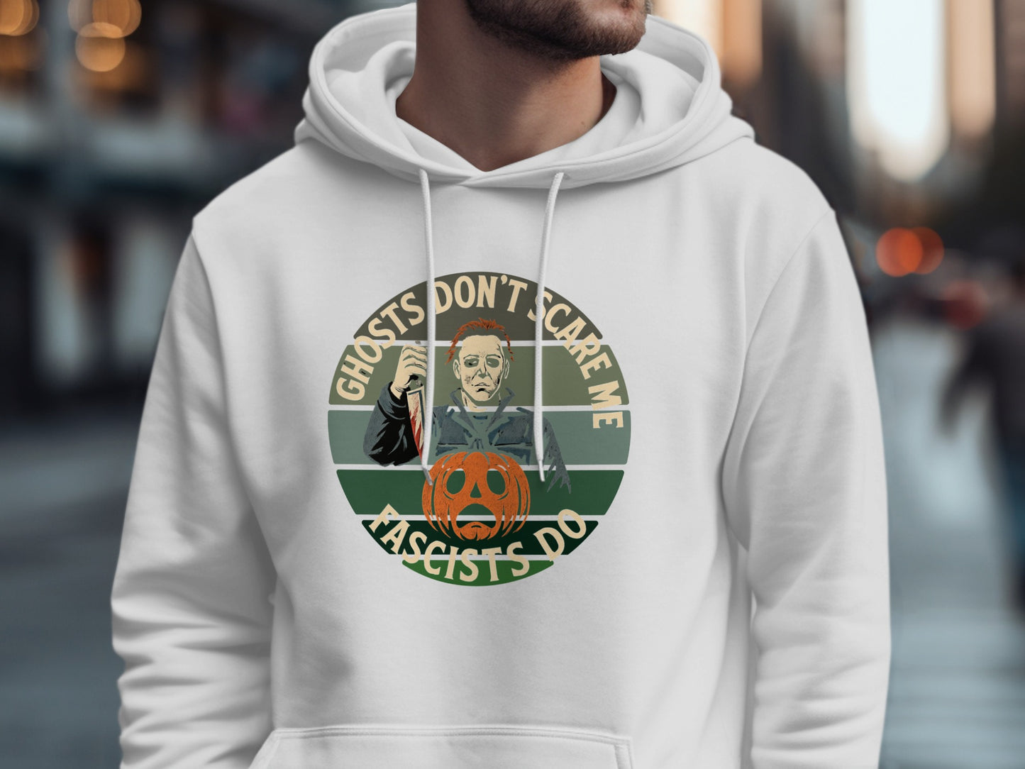 Ghosts Don't Scare Me Fascists Do Hoodie product