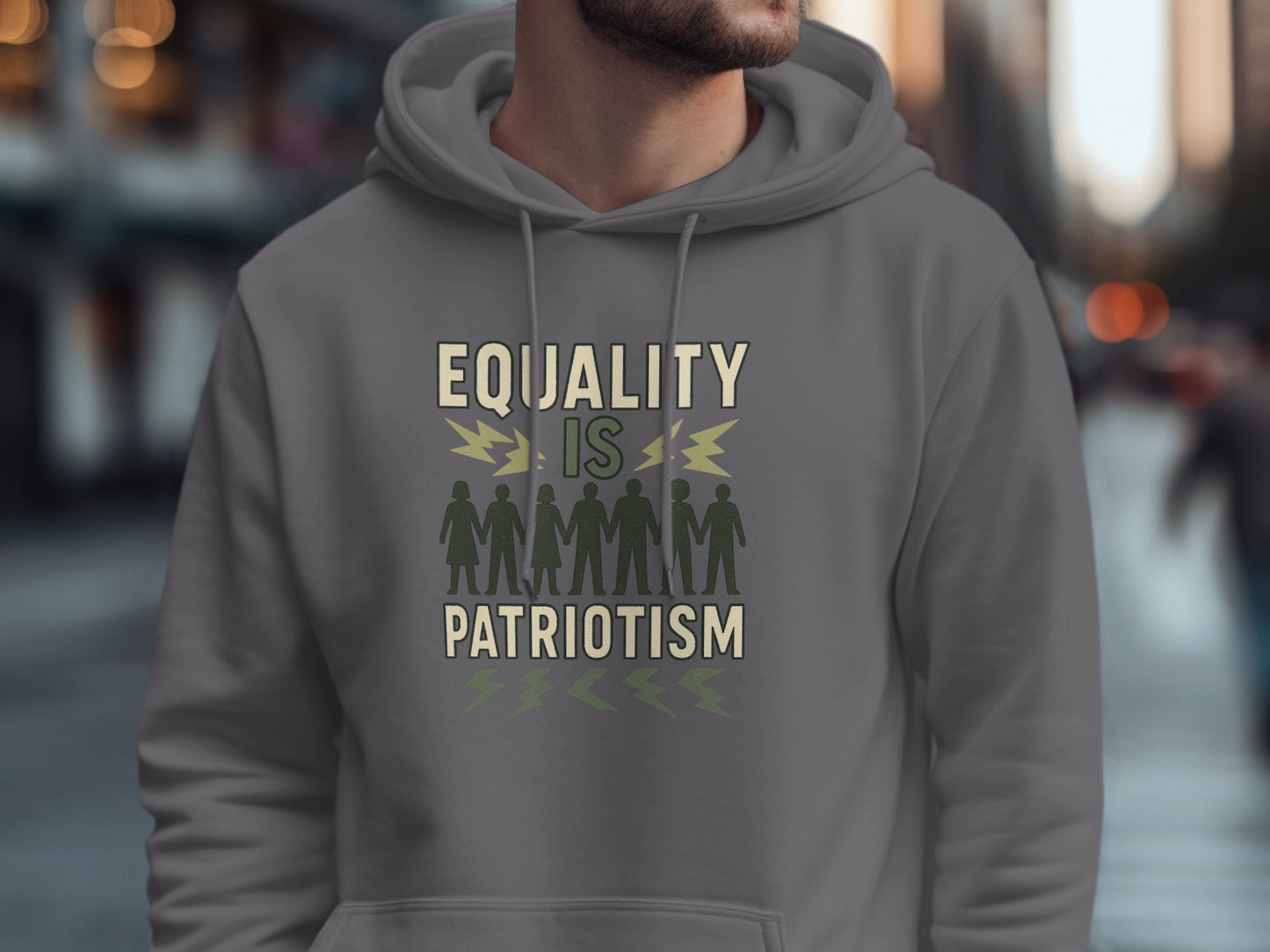 Equality Is Patriotism Graphic Hoodie product