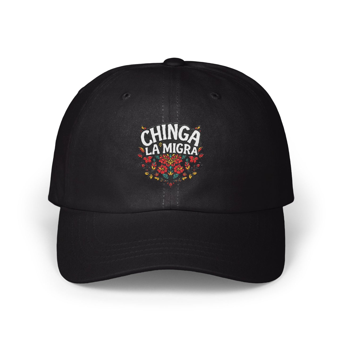 Chinga La Migra Embroidered Design Hat product