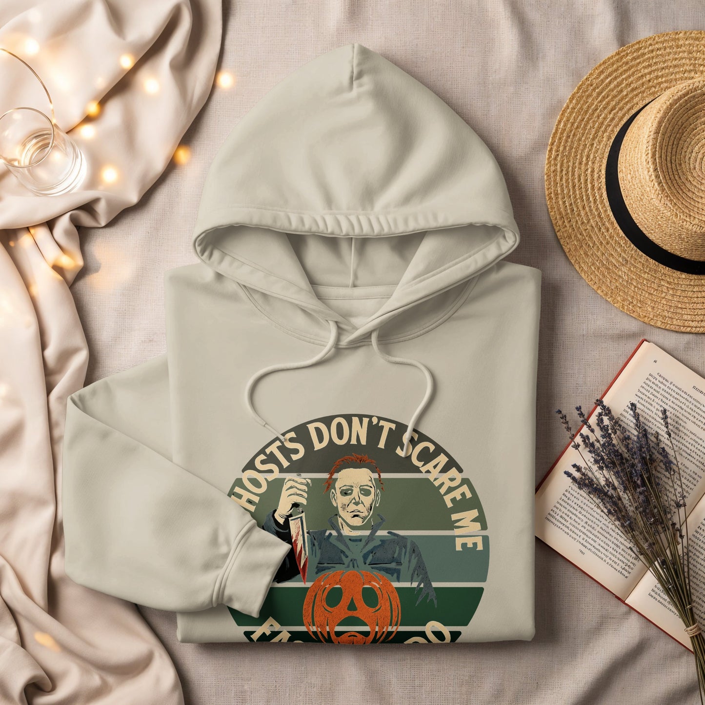 Ghosts Don't Scare Me Michael Myers Hoodie product type