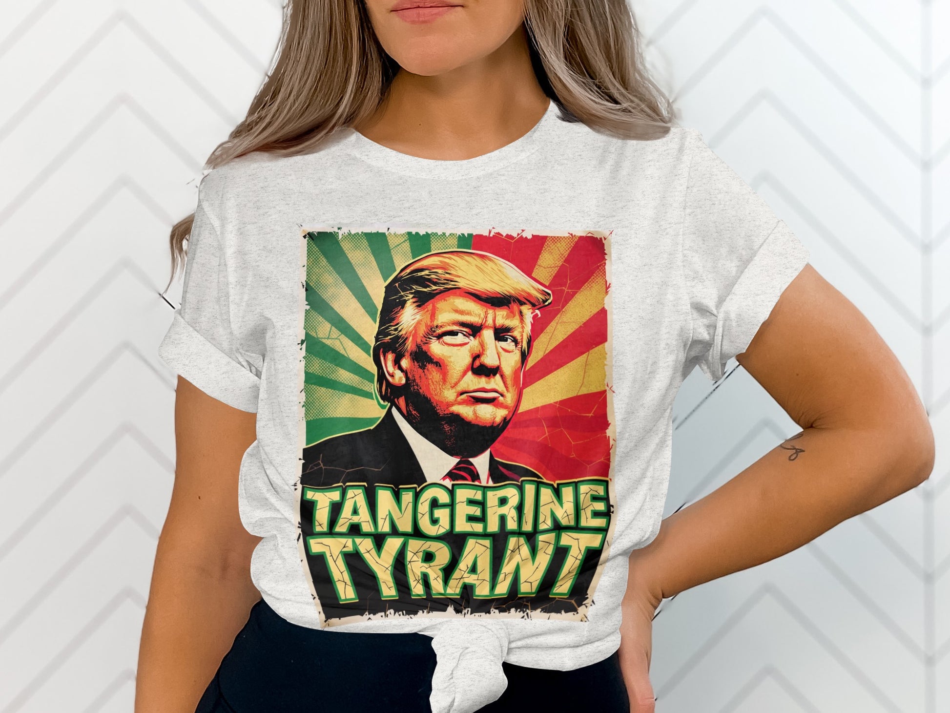 Tangerine Tyrant Graphic Tee Shirt product type