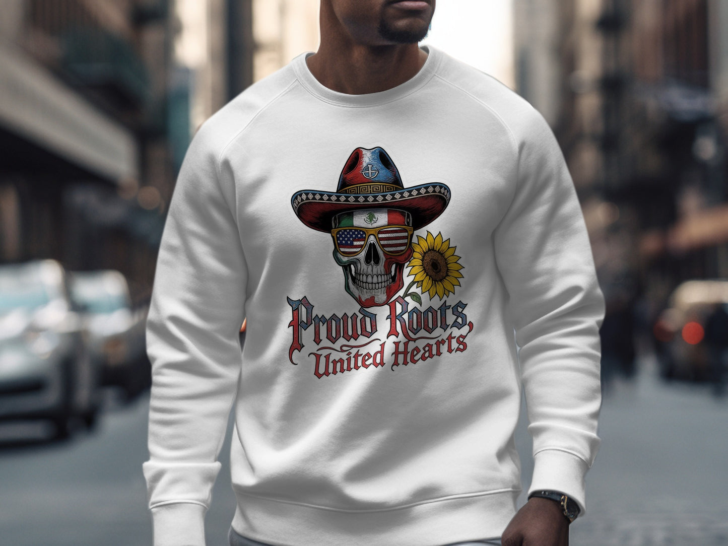 Proud Roots United Hearts Skull Sweatshirt product