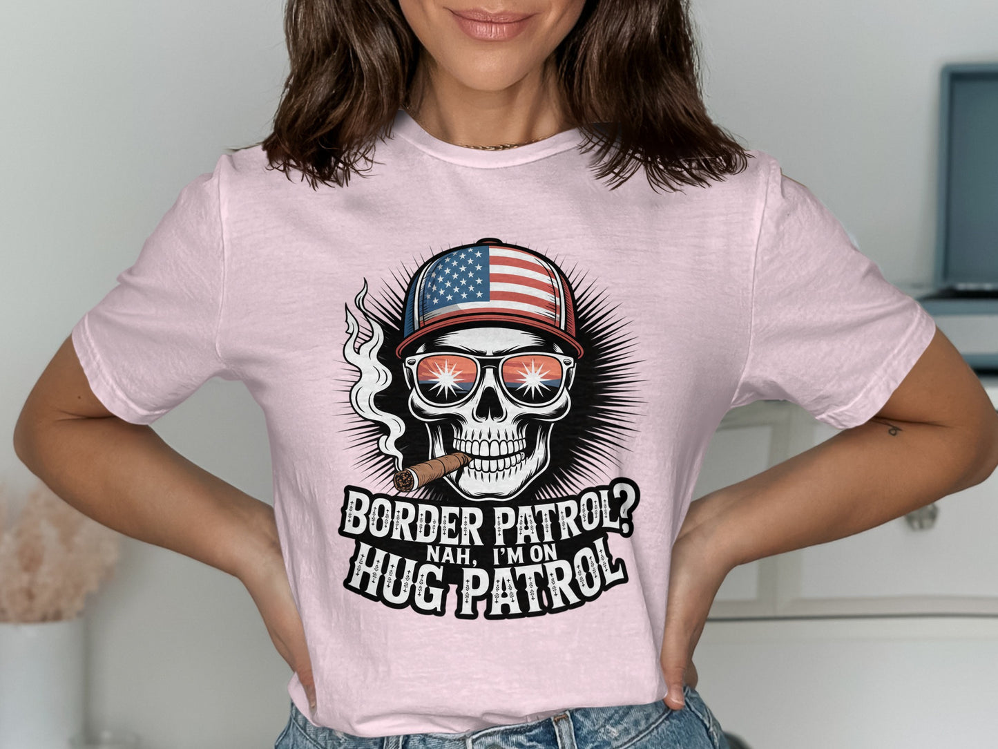 Border Patrol Nah I'm On Hug Patrol T-shirt product