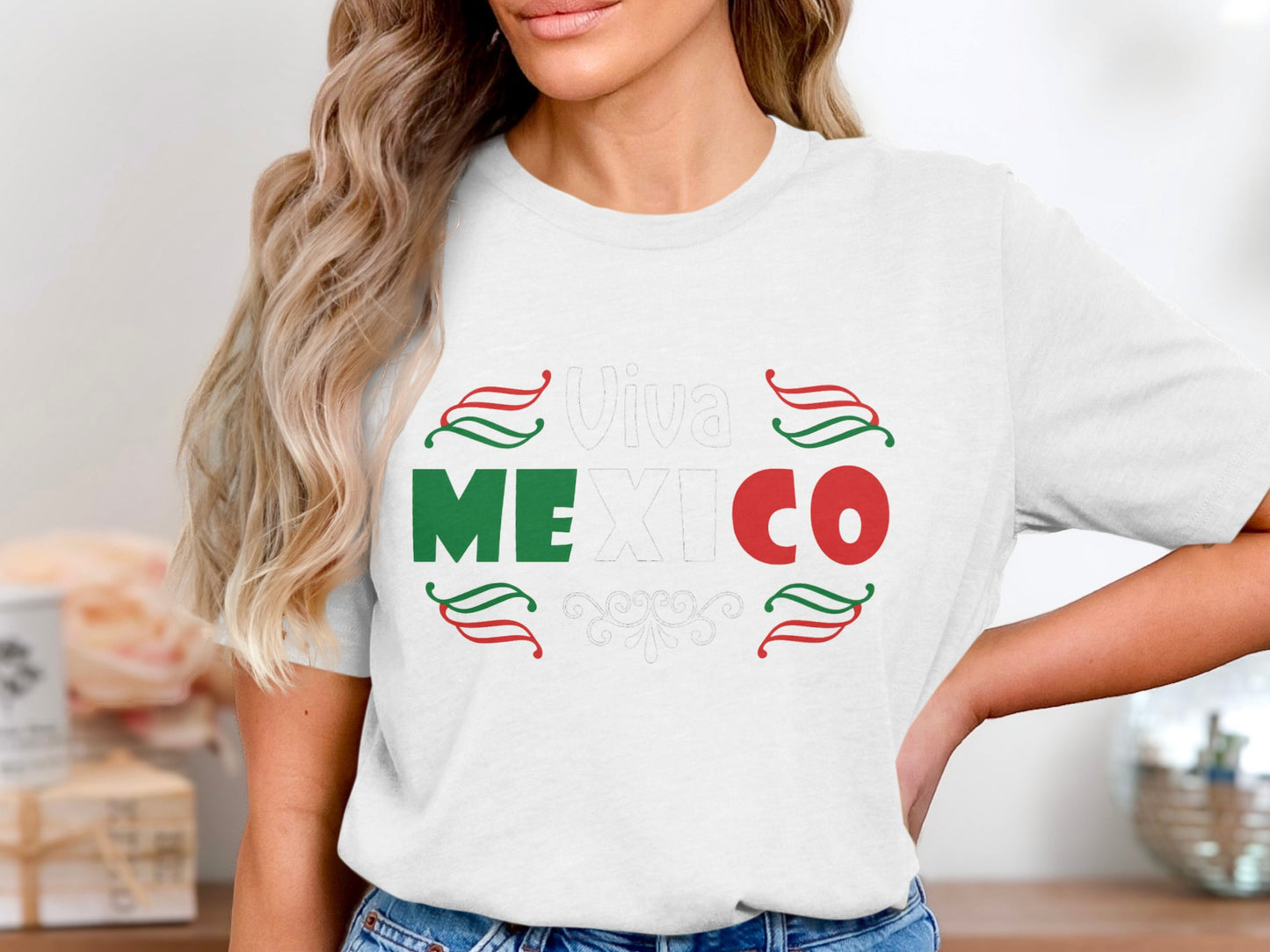 Viva Mexico Graphic Tee Shirt Casual Product