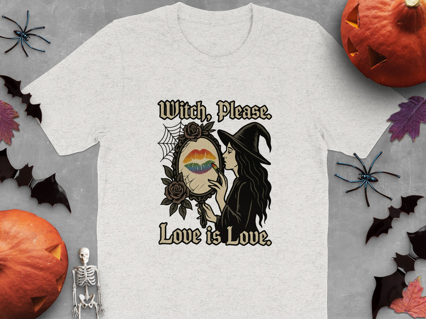 Witch Please Love is Love Halloween T-Shirt product
