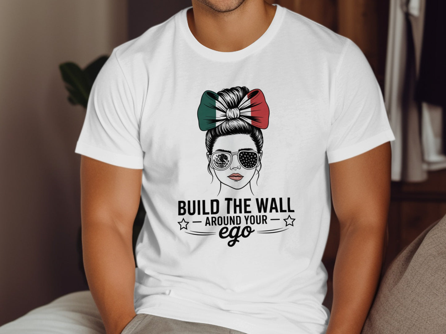 Build The Wall Around Your Ego Graphic T-shirt product