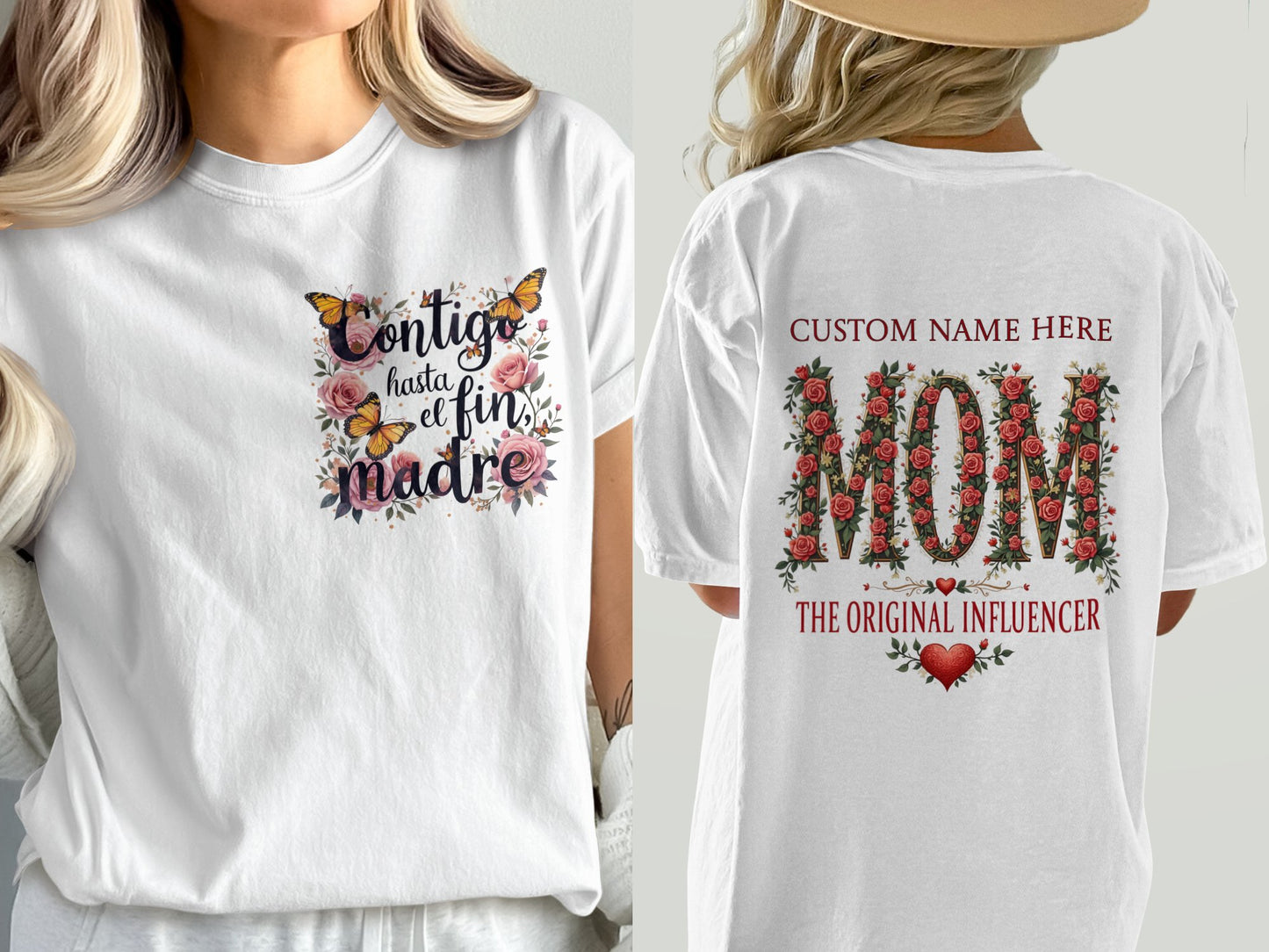 Contigo Hasta El Fin Madre Custom Name Here MOM product type