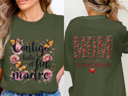 Contigo Hasta El Fin Madre Mom Influencer Shirt product