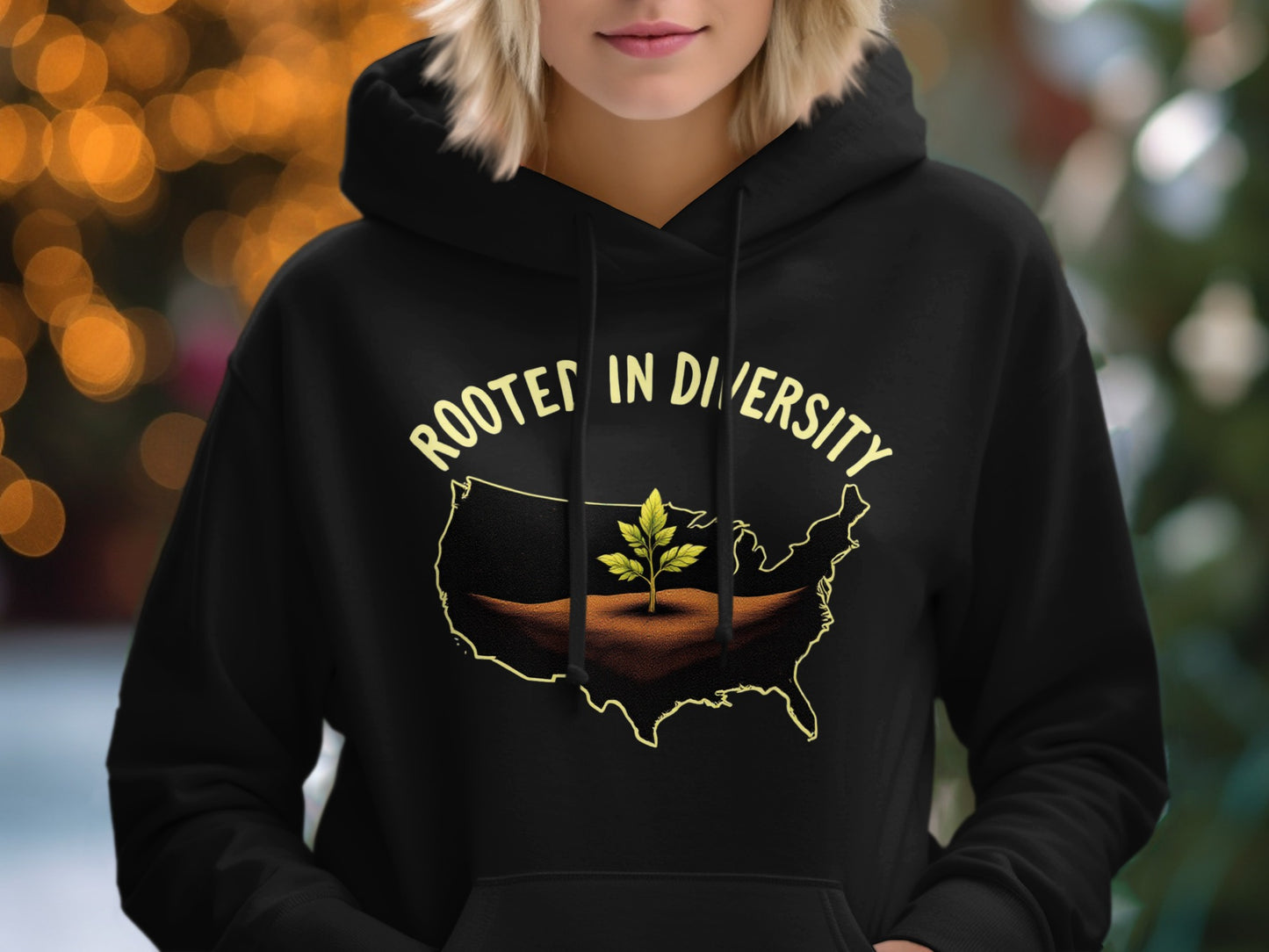 Rooted In Diversity Graphic Hoodie product type