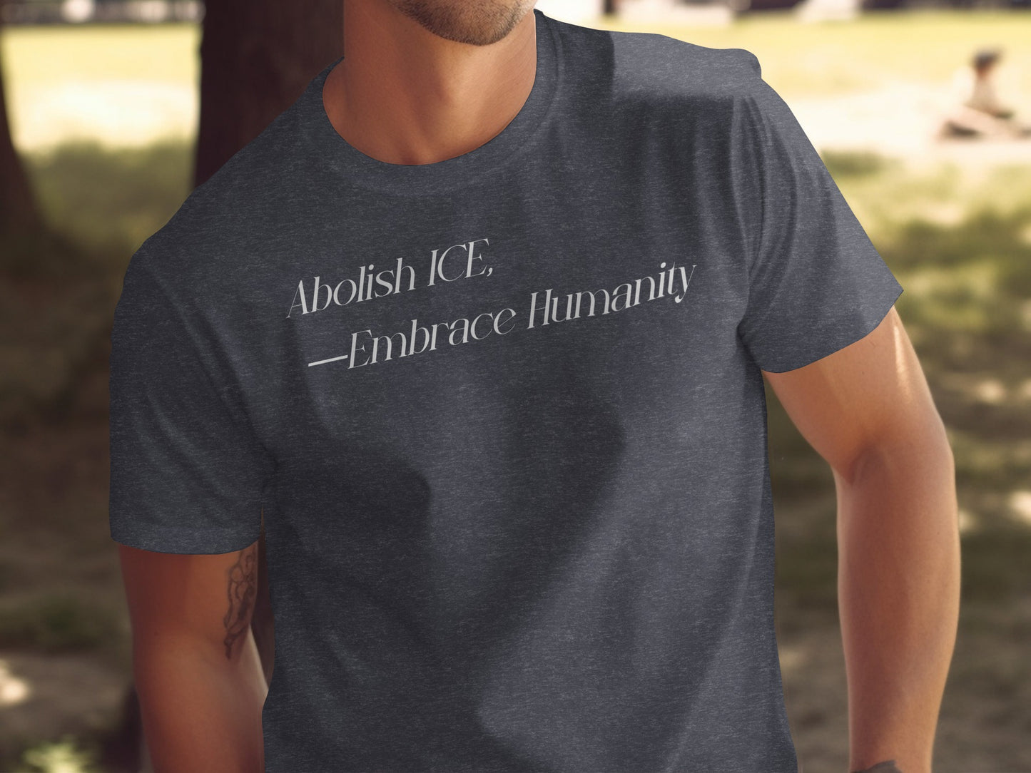 Abolish ICE Embrace Humanity Statement Shirt product type