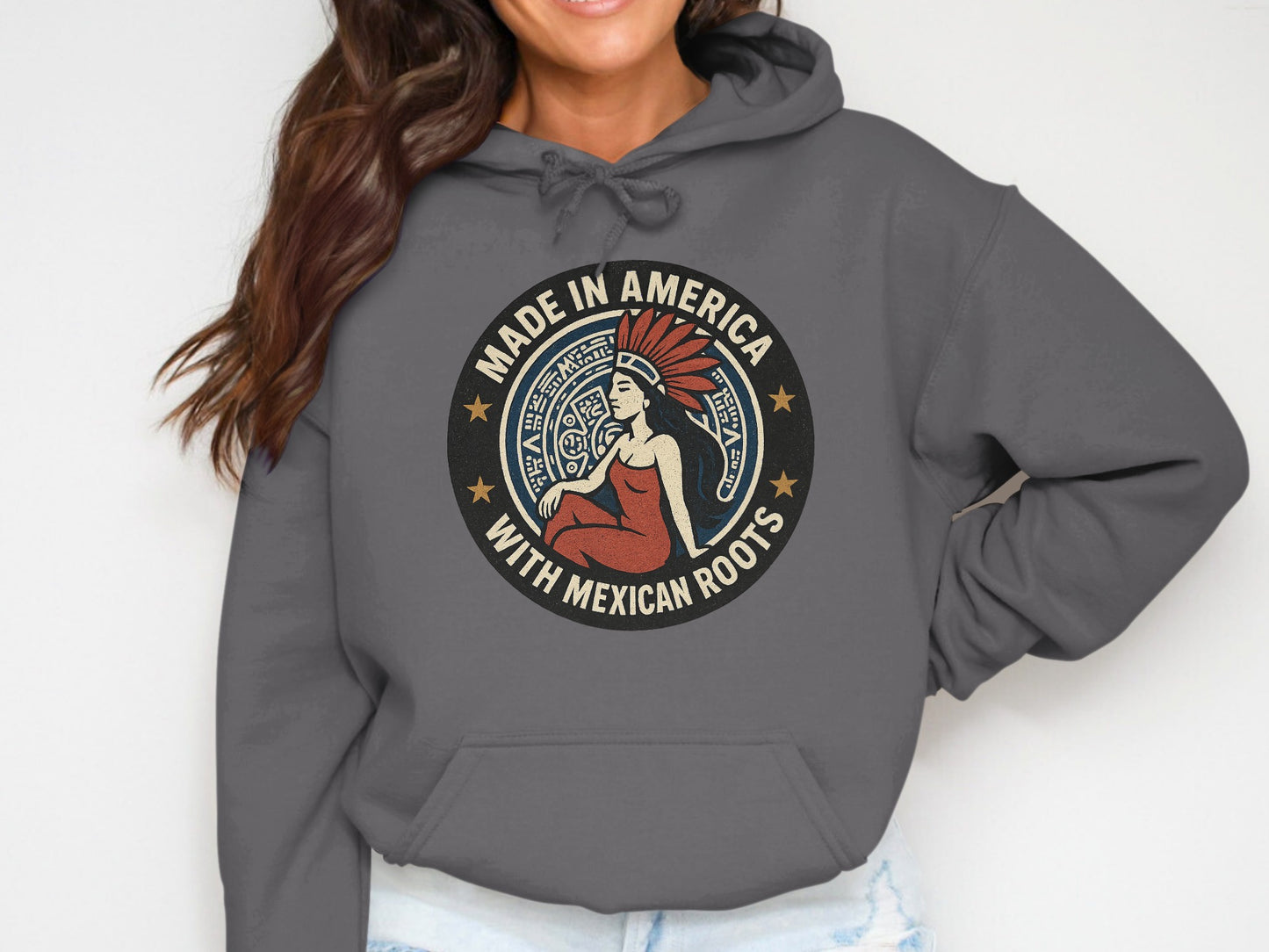 Made in America with Mexican Roots Hoodie product
