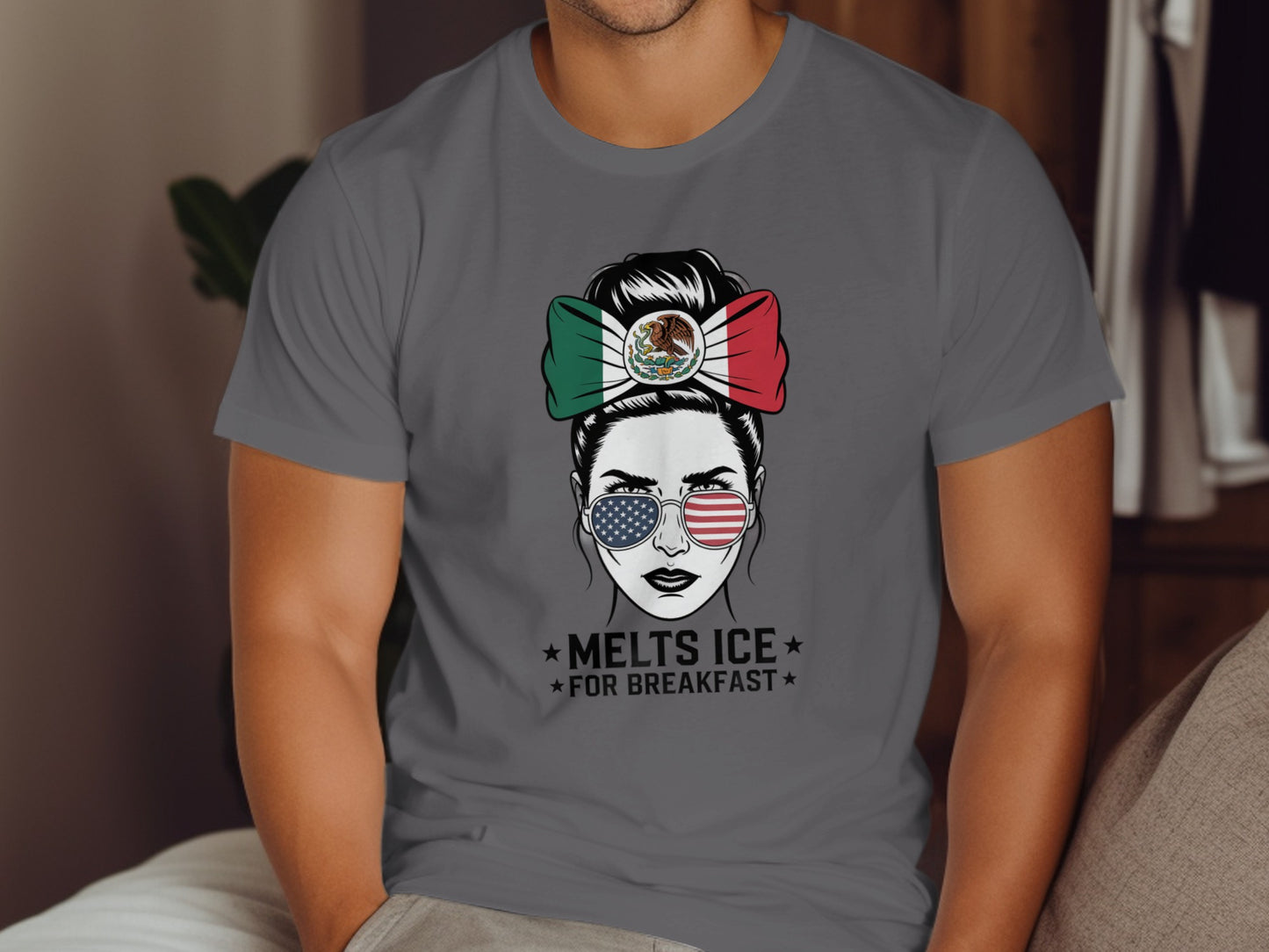 Melts Ice for Breakfast Graphic Tee T-shirt product