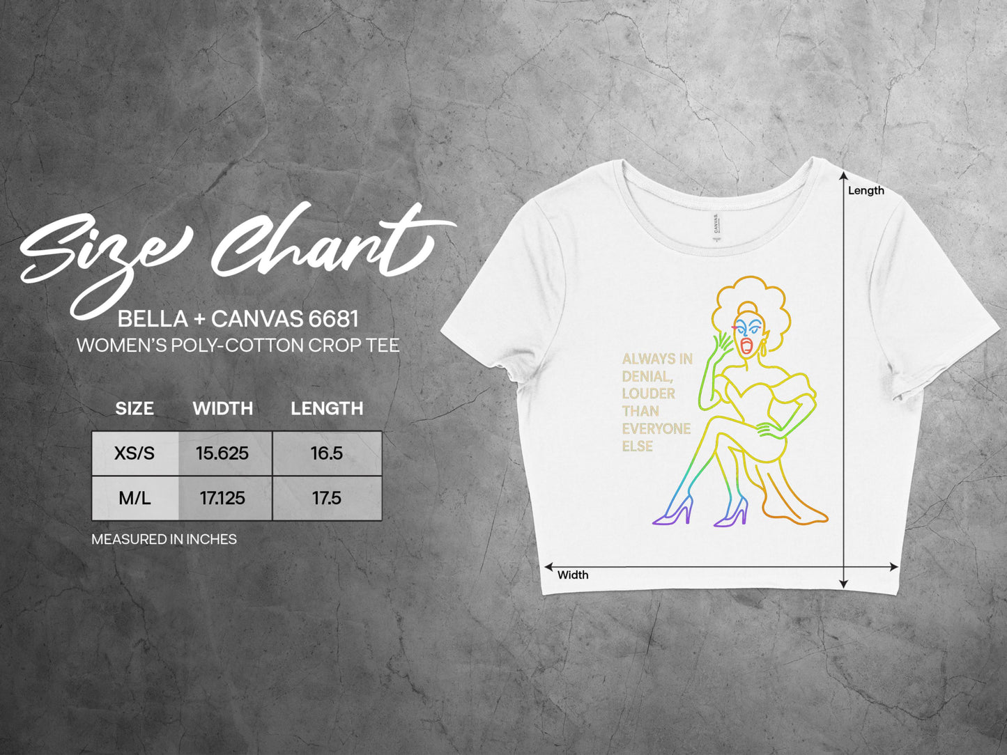 Always In Denial Louder Than Everyone Else tee product
