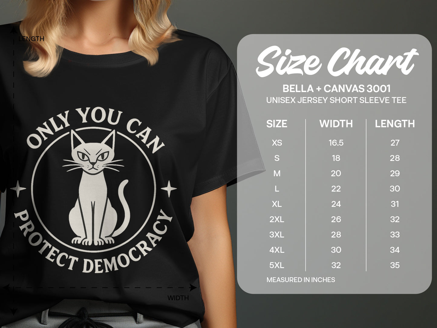 Only You Can Protect Democracy Graphic Tee product