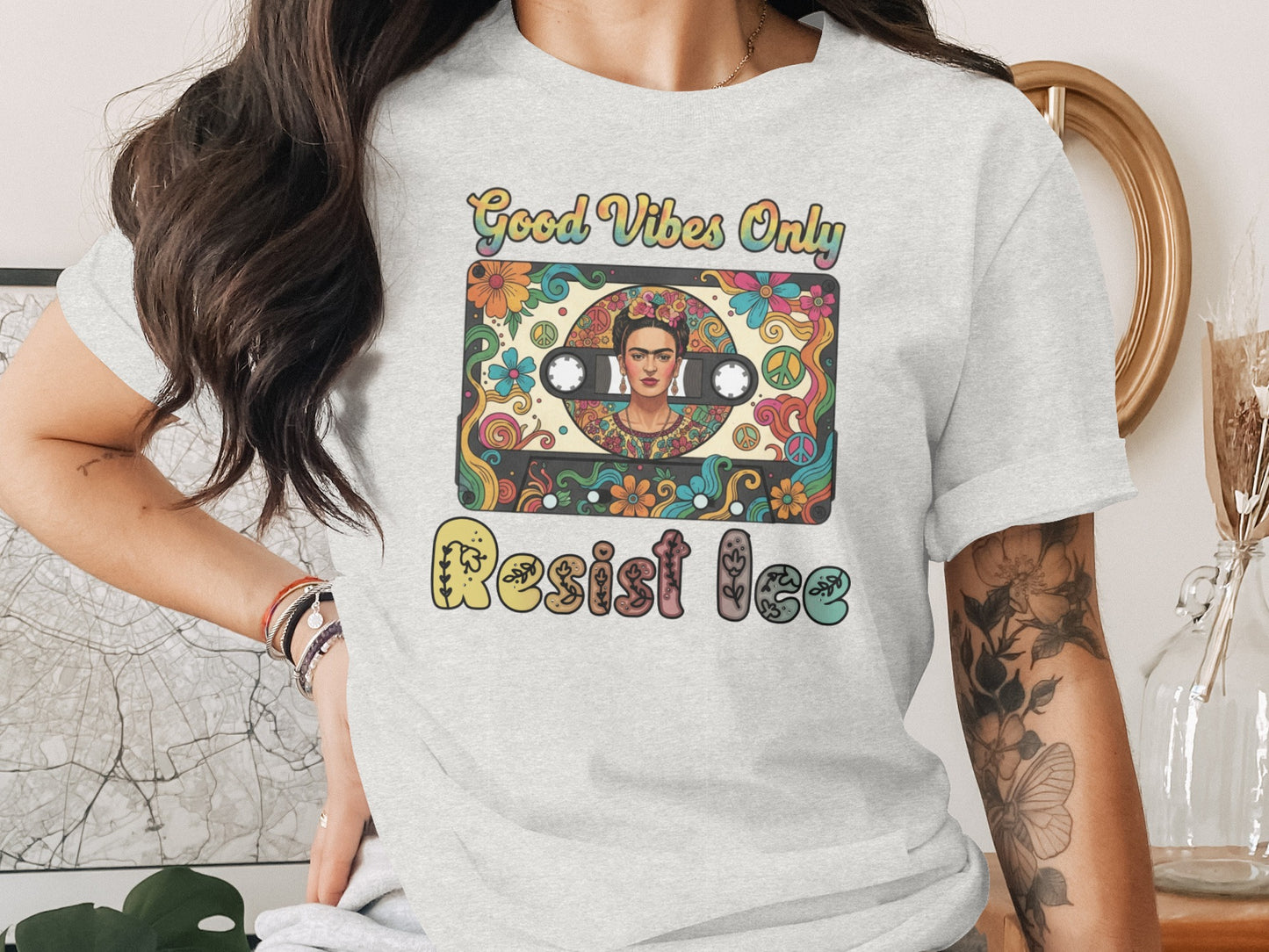 Good Vibes Only Resist Tee Shirt product type