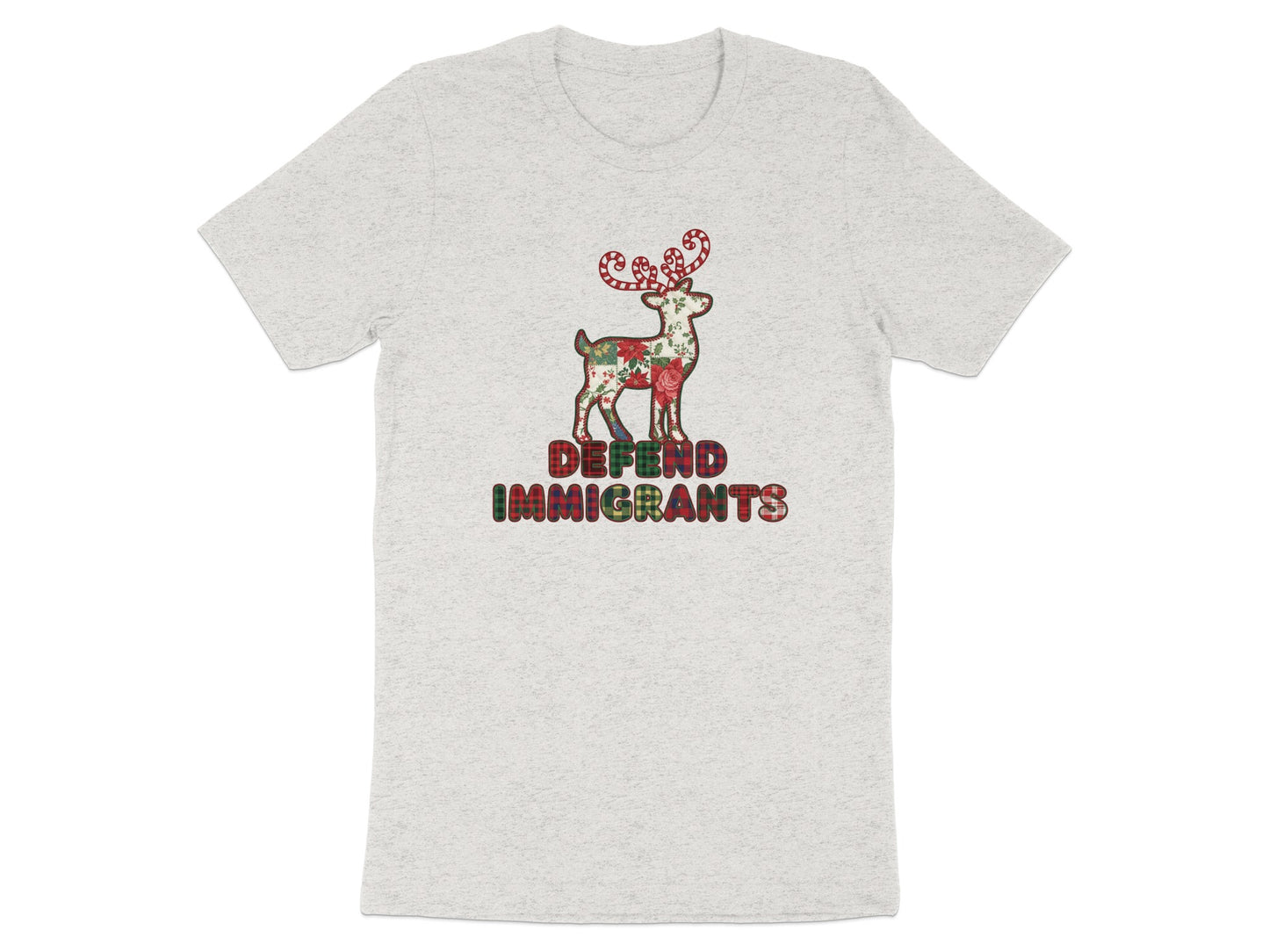 Stylish Reindeer Defend Immigrants Shirt