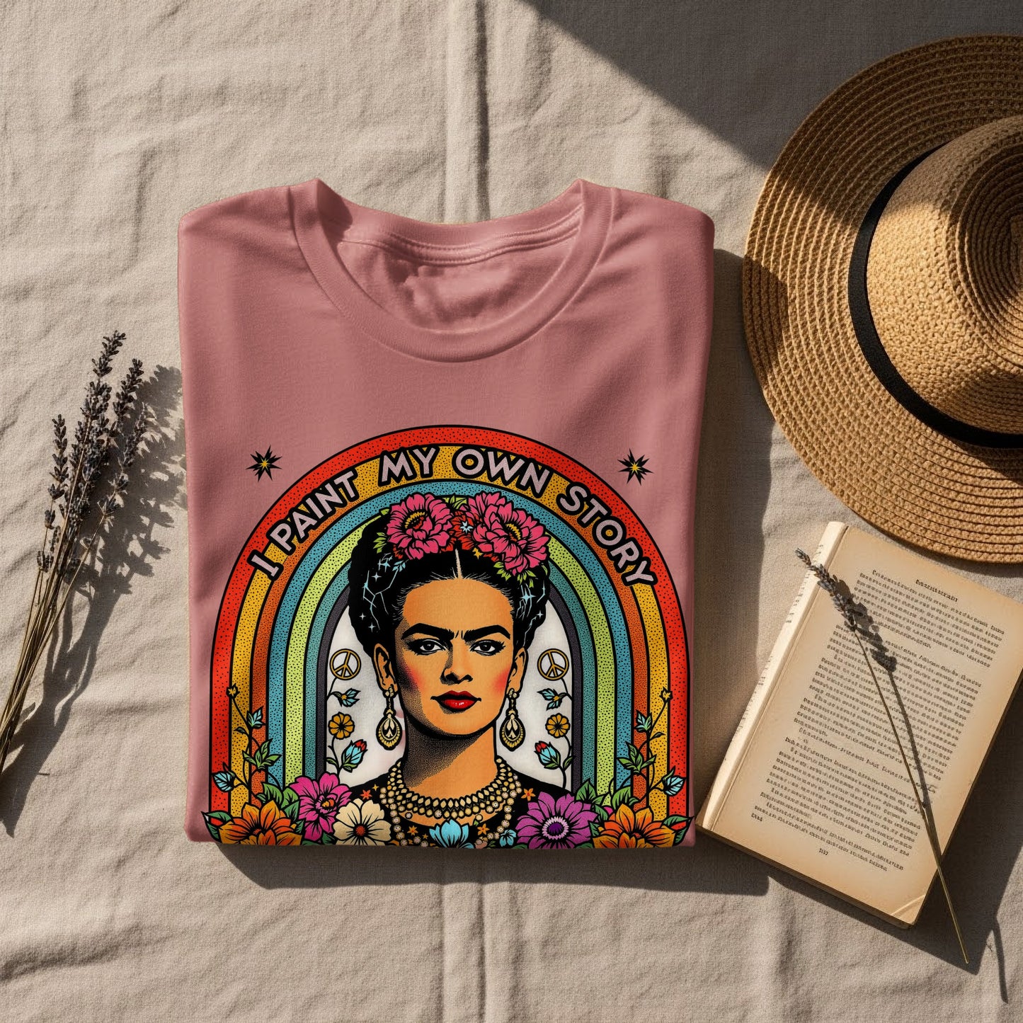 I Paint My Own Story Rainbow Artwork Tshirt product