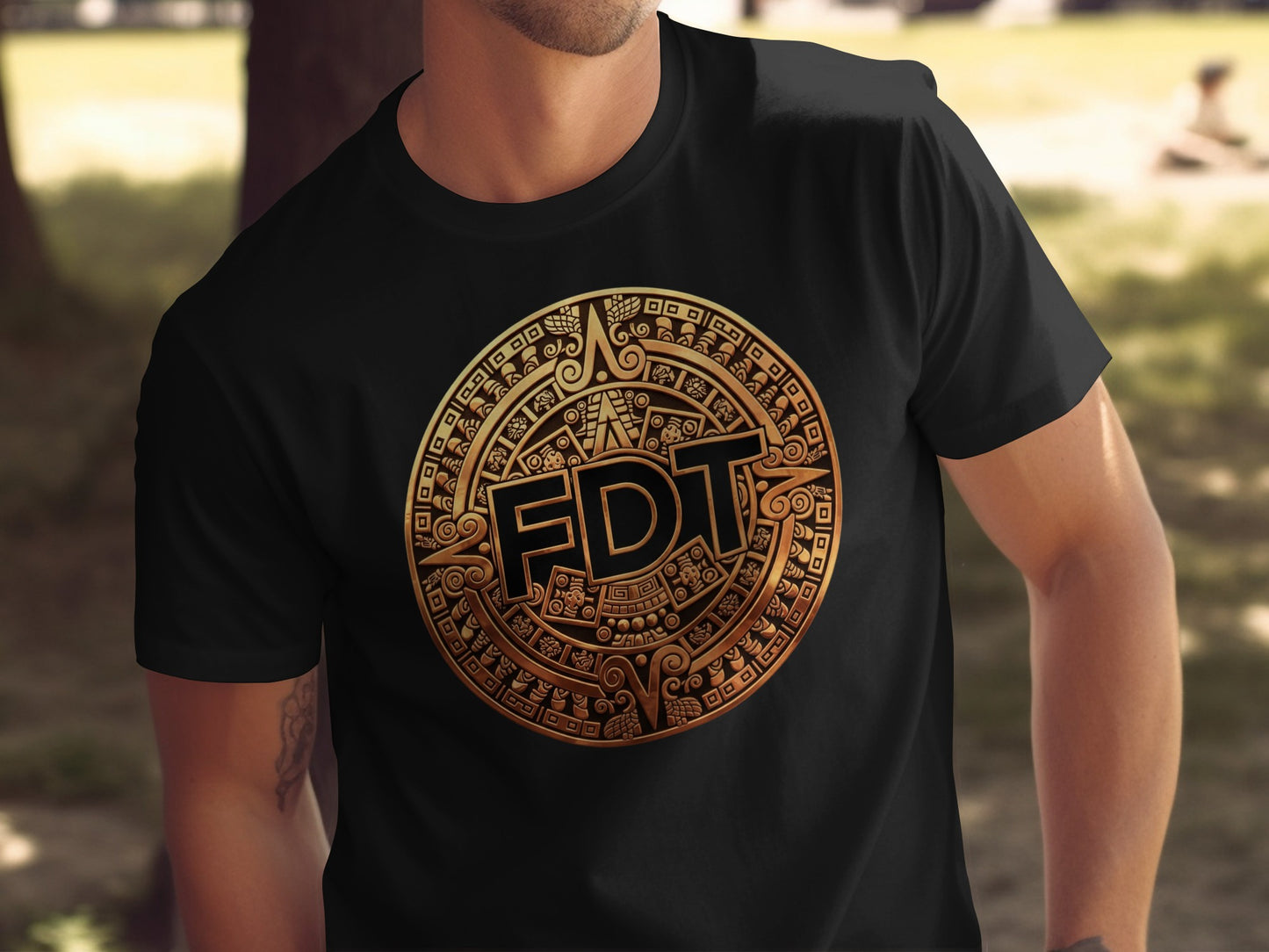 Aztec Inspired FDT Graphic T-Shirt product type
