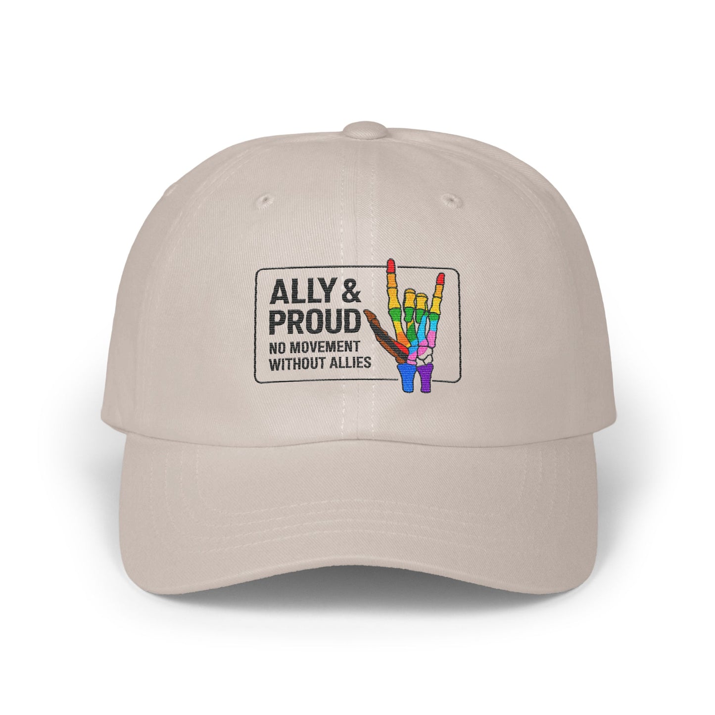 Ally Proud No Movement Without Allies Hat product