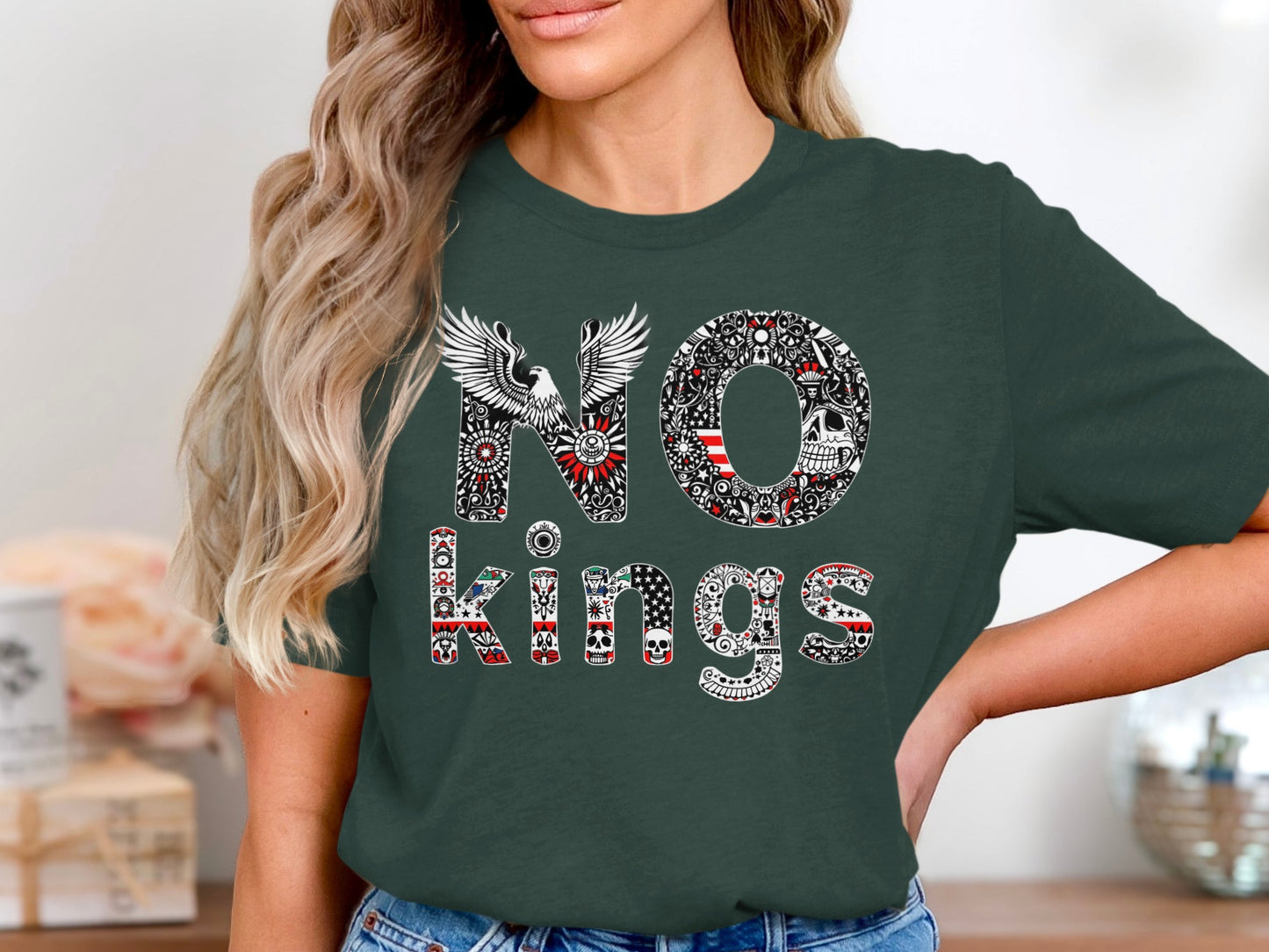 NO Kings Graphic Printed Tees Casual T-Shirt product type