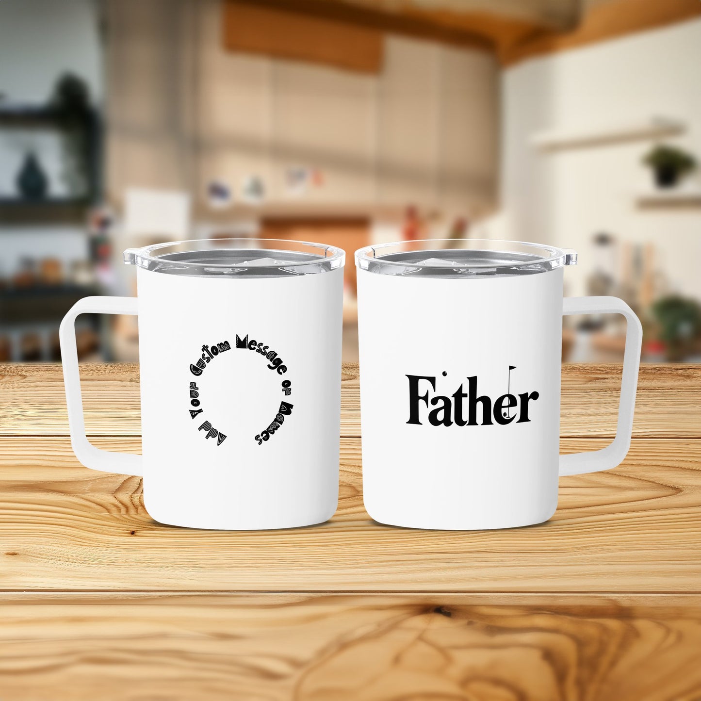 Custom Message Father's Day Gift Mug product type