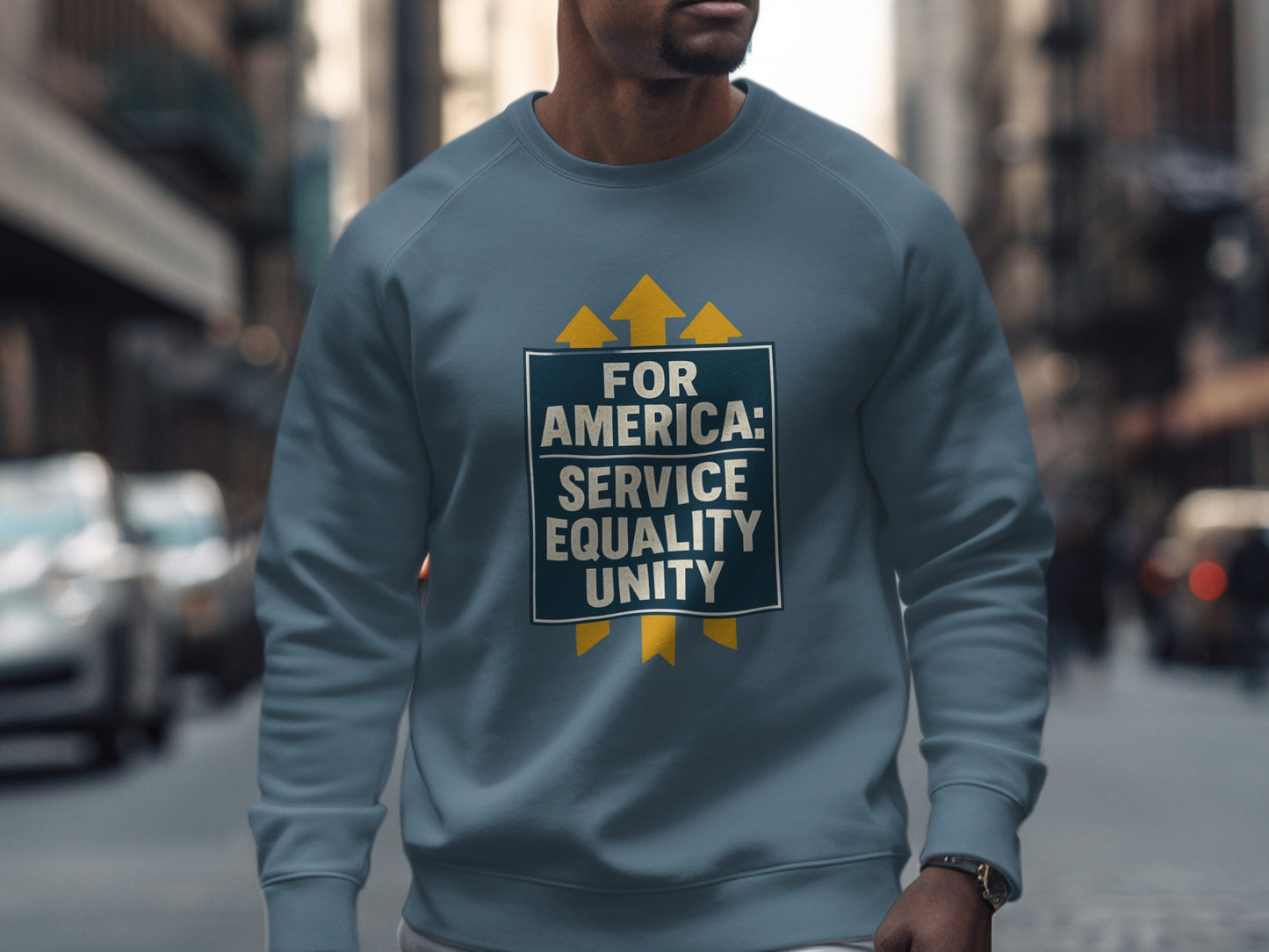 For America Service Equality Unity sweatshirt product