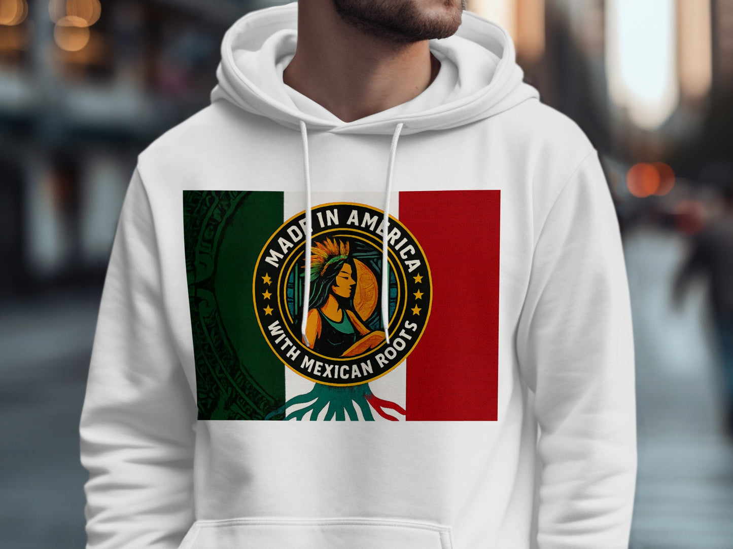 Made in America with Mexican Roots Hoodie product