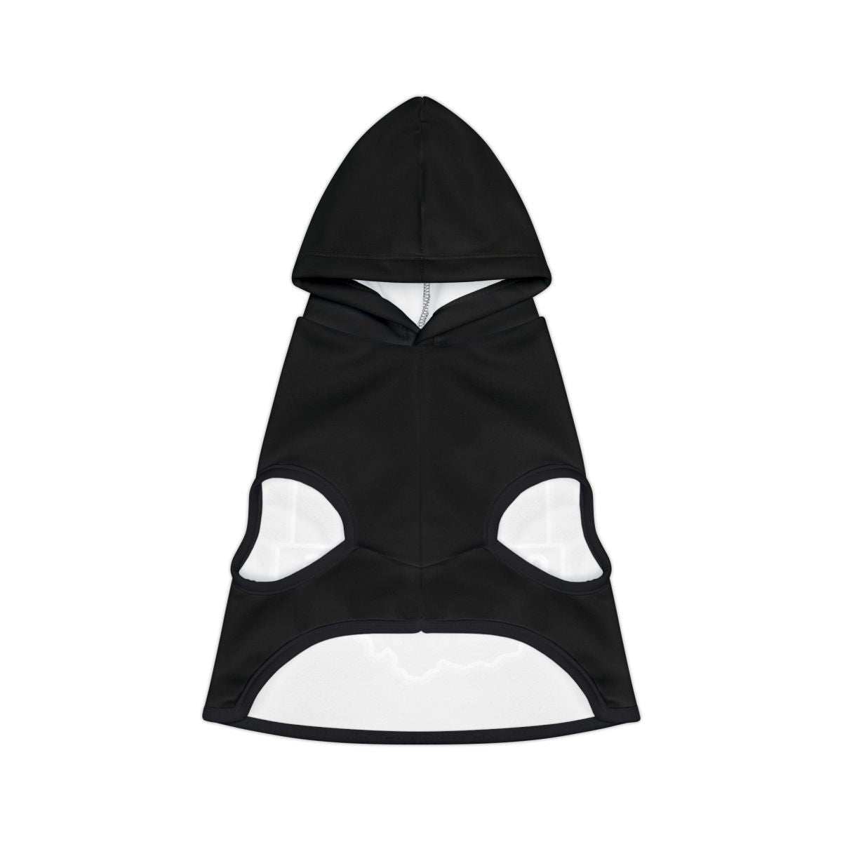 Stylish Black Hooded Vest for Small Dogs Pet Apparel