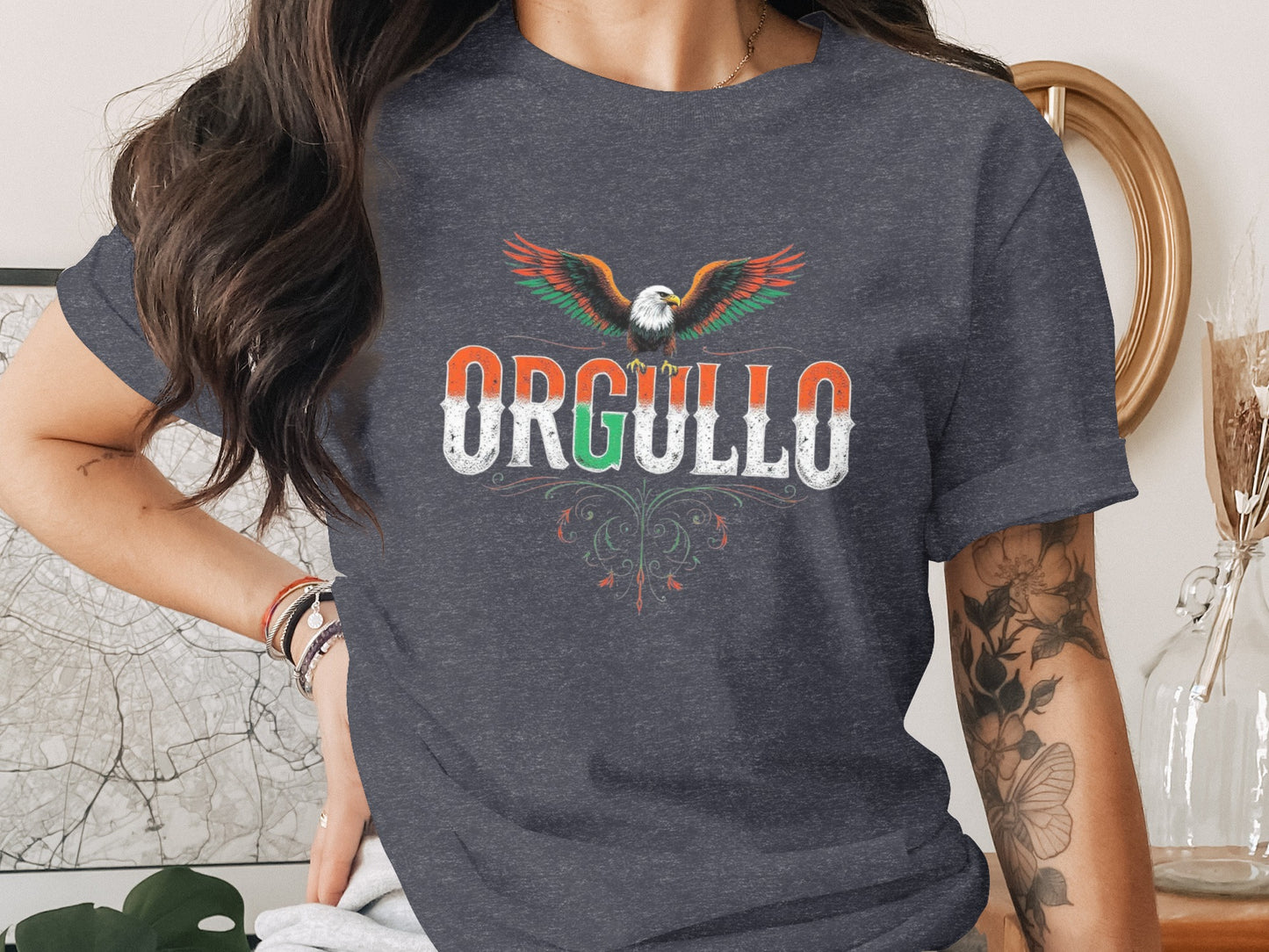 Vibrant Eagle Design Orgullo Graphic T-Shirt product