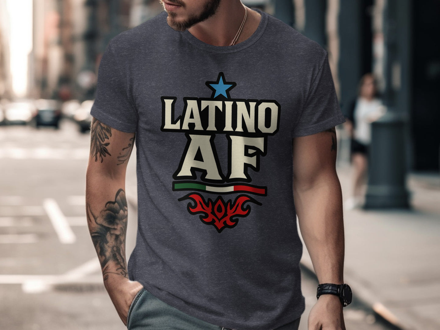 Latino AF Graphic Casual Tee shirt product