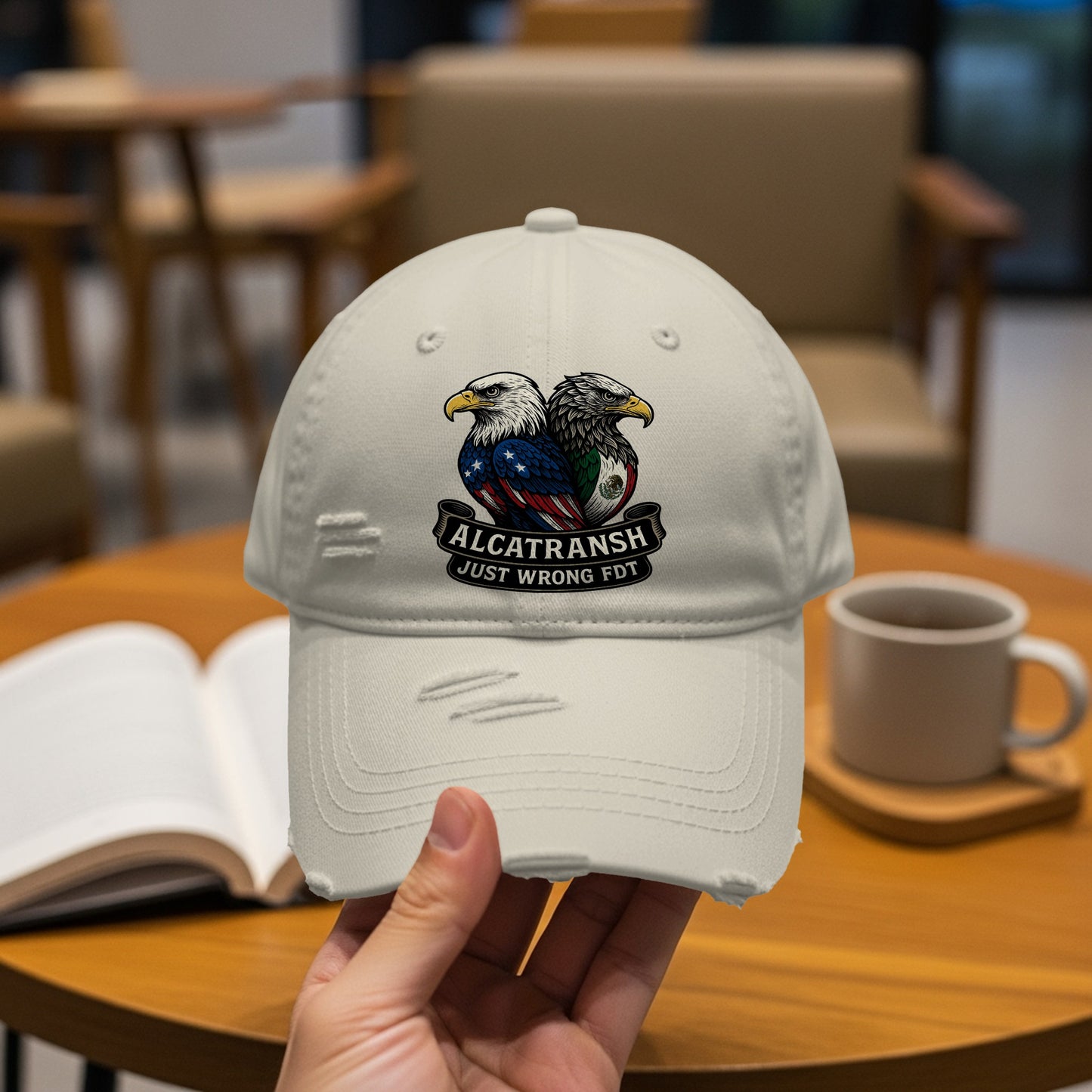Alcatransh Just Wrong FDT Graphic Hat product