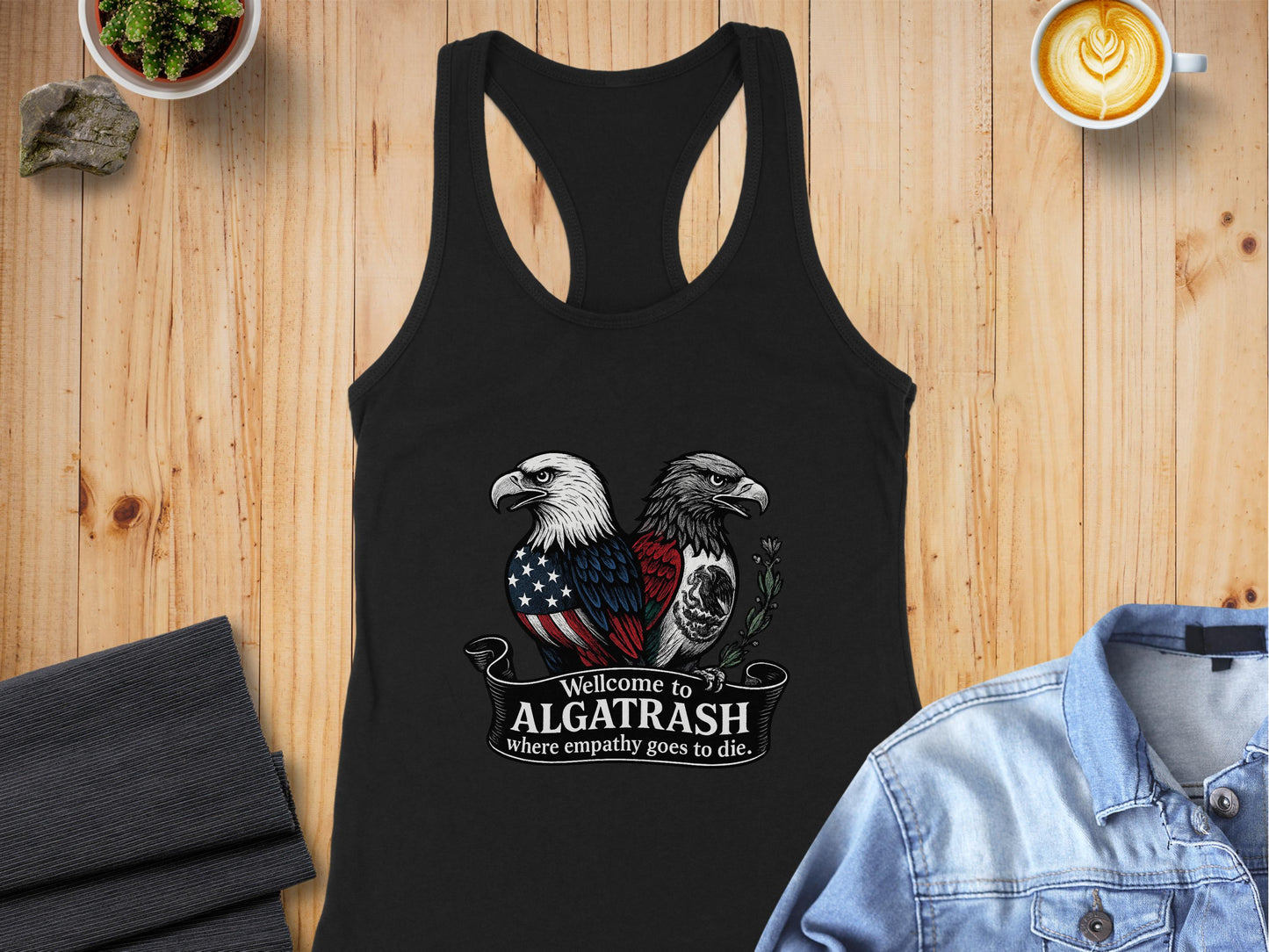 Welcome to Algatrash Empathy Die Tank Top product type