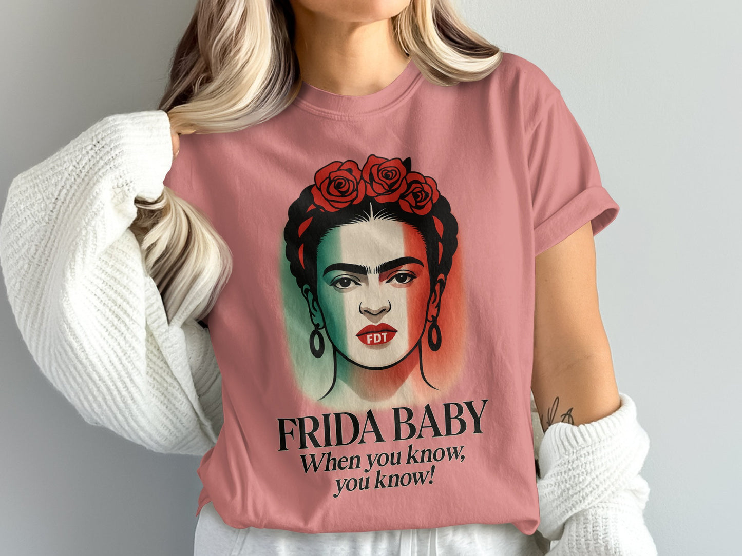 Frida Baby When You Know You Know Graphic Tee product type