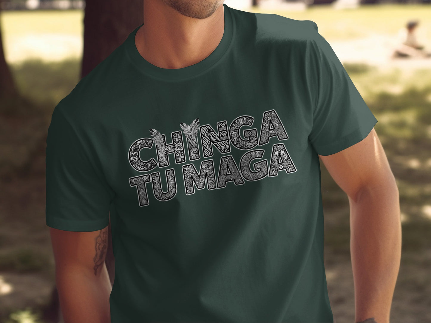 Chinga Tu Maga Graphic Printed T-shirt product type