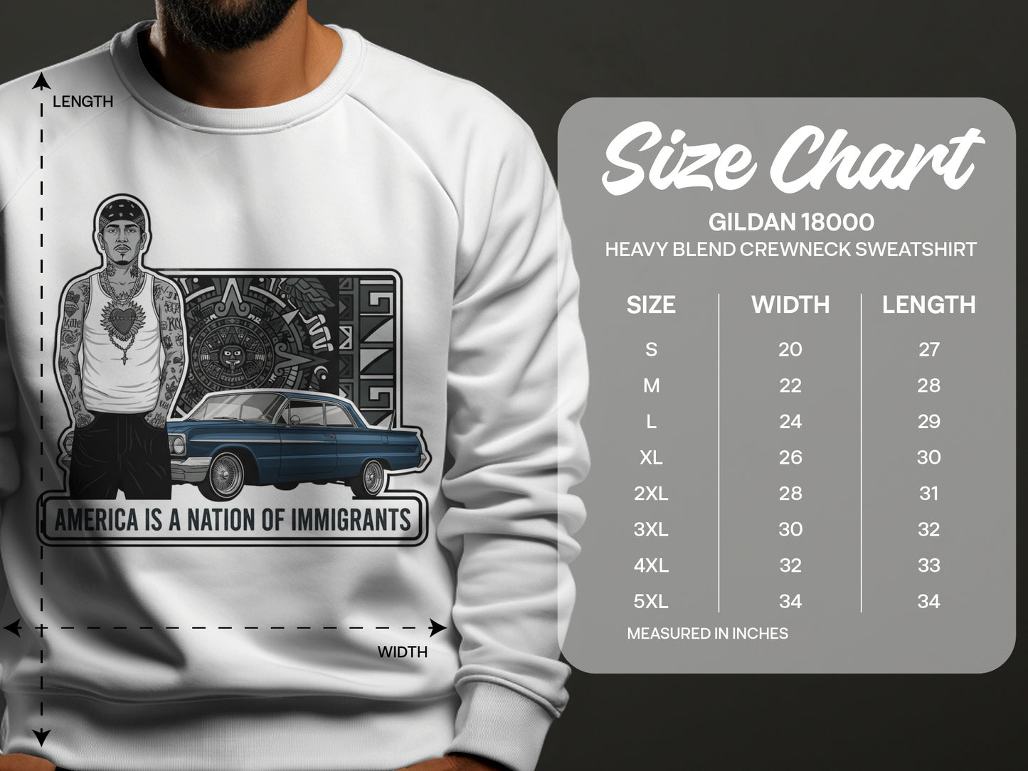 America Is a Nation of Immigrants Sweatshirt