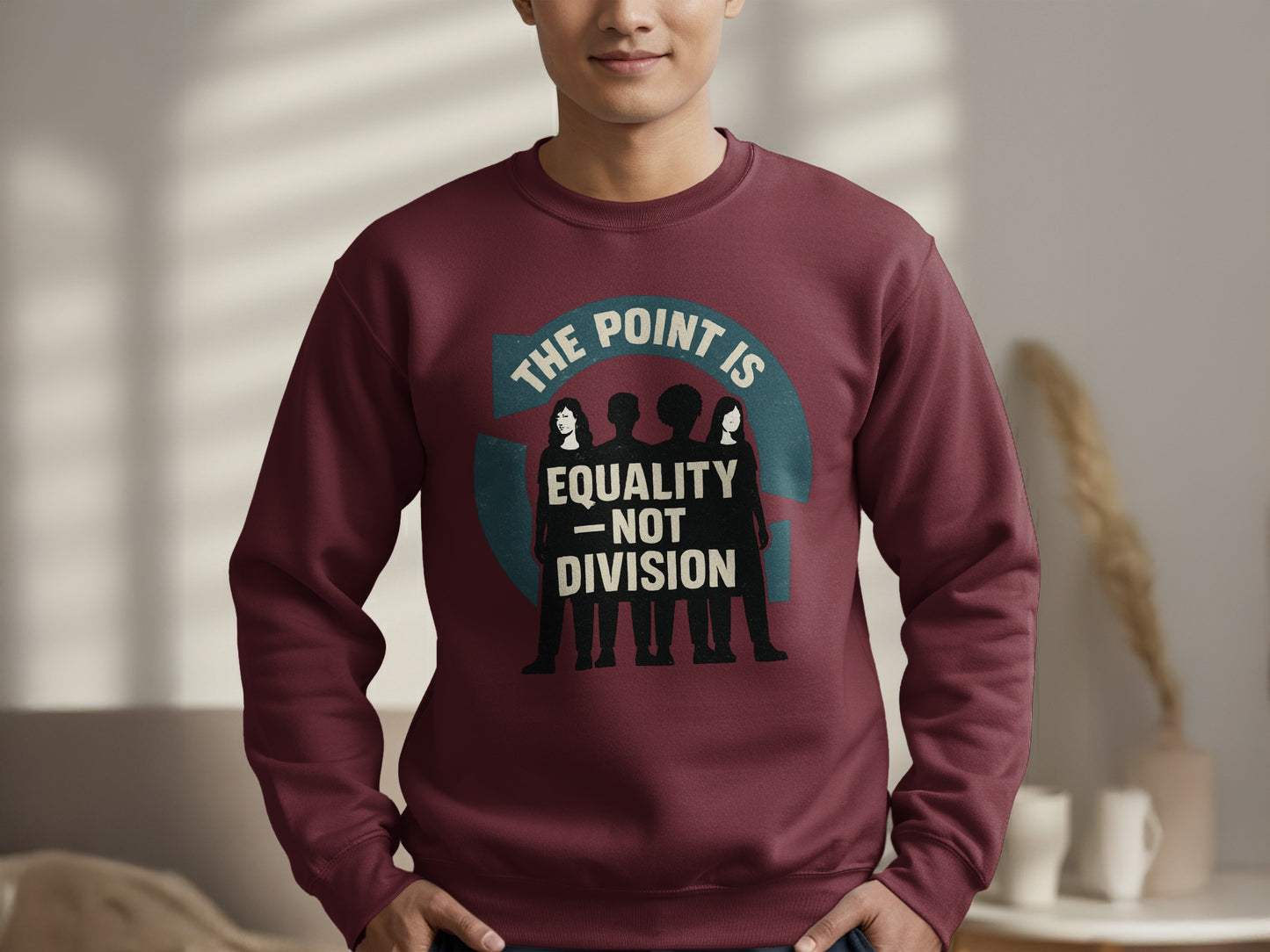 The Point Is Equality Not Division Sweater product