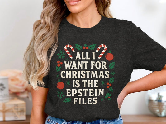 All I Want For Christmas Is The Epstein Files product type
