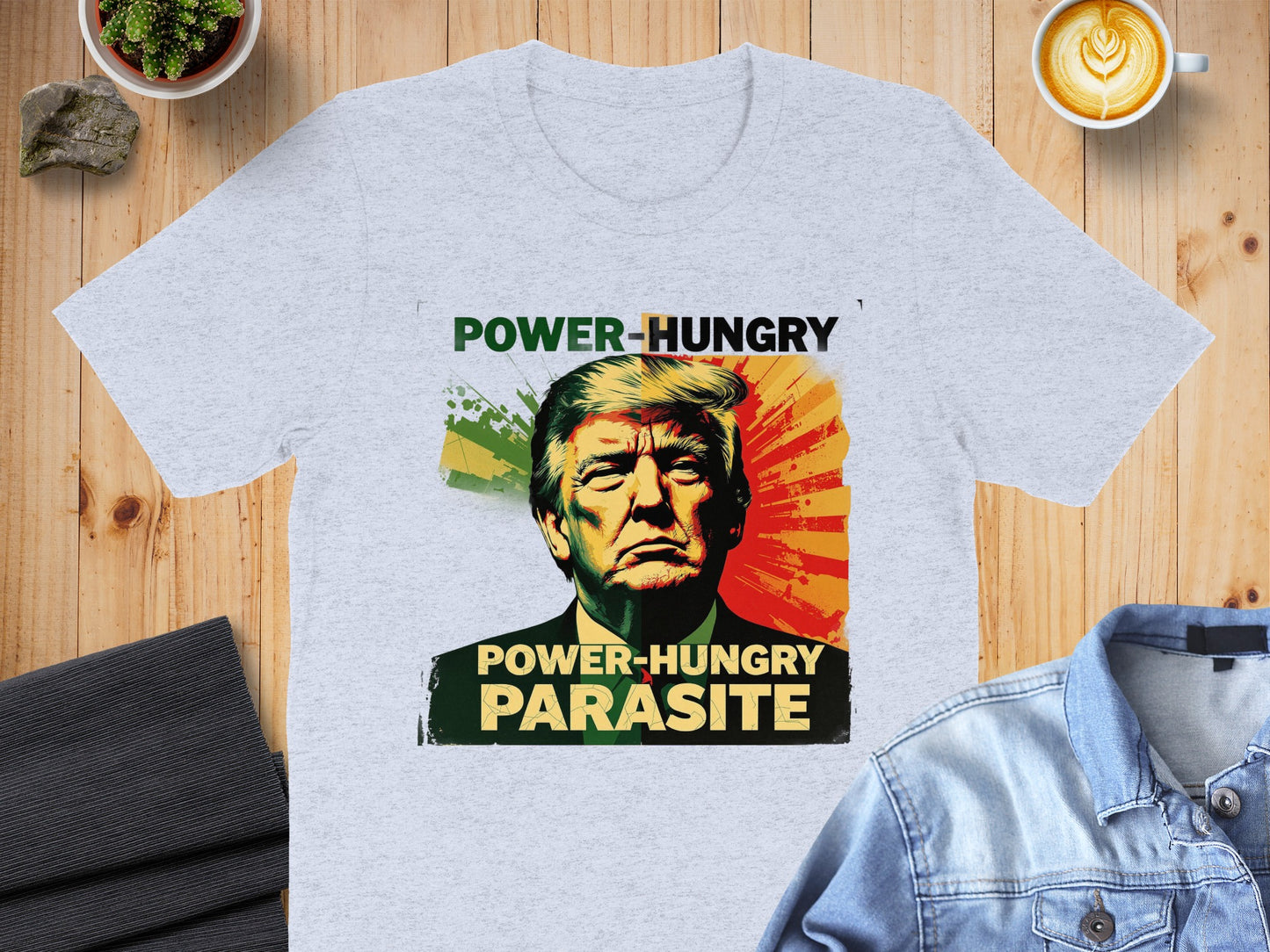 Power-Hungry Parasite Graphic Tee Shirt Product