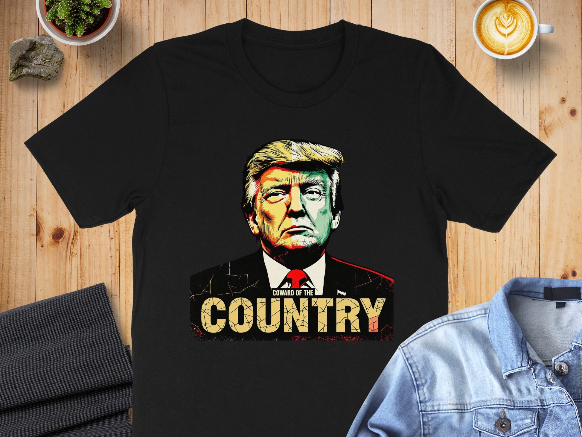 Coward of The Country Graphic Novelty T Shirt product