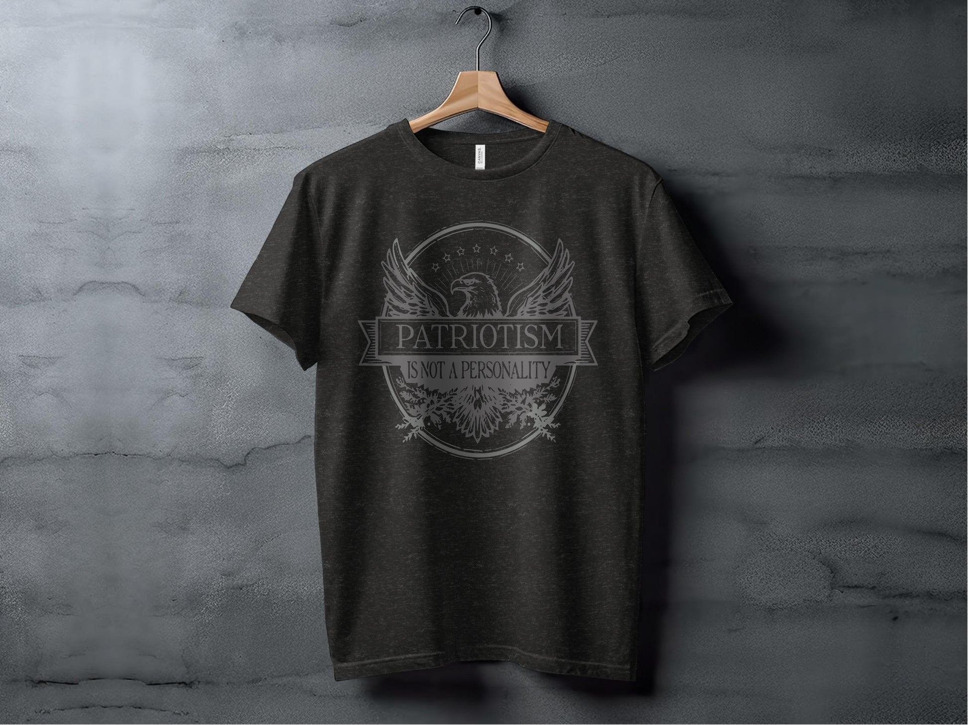 Patriotic Eagle Emblem Graphic Design T-shirt product