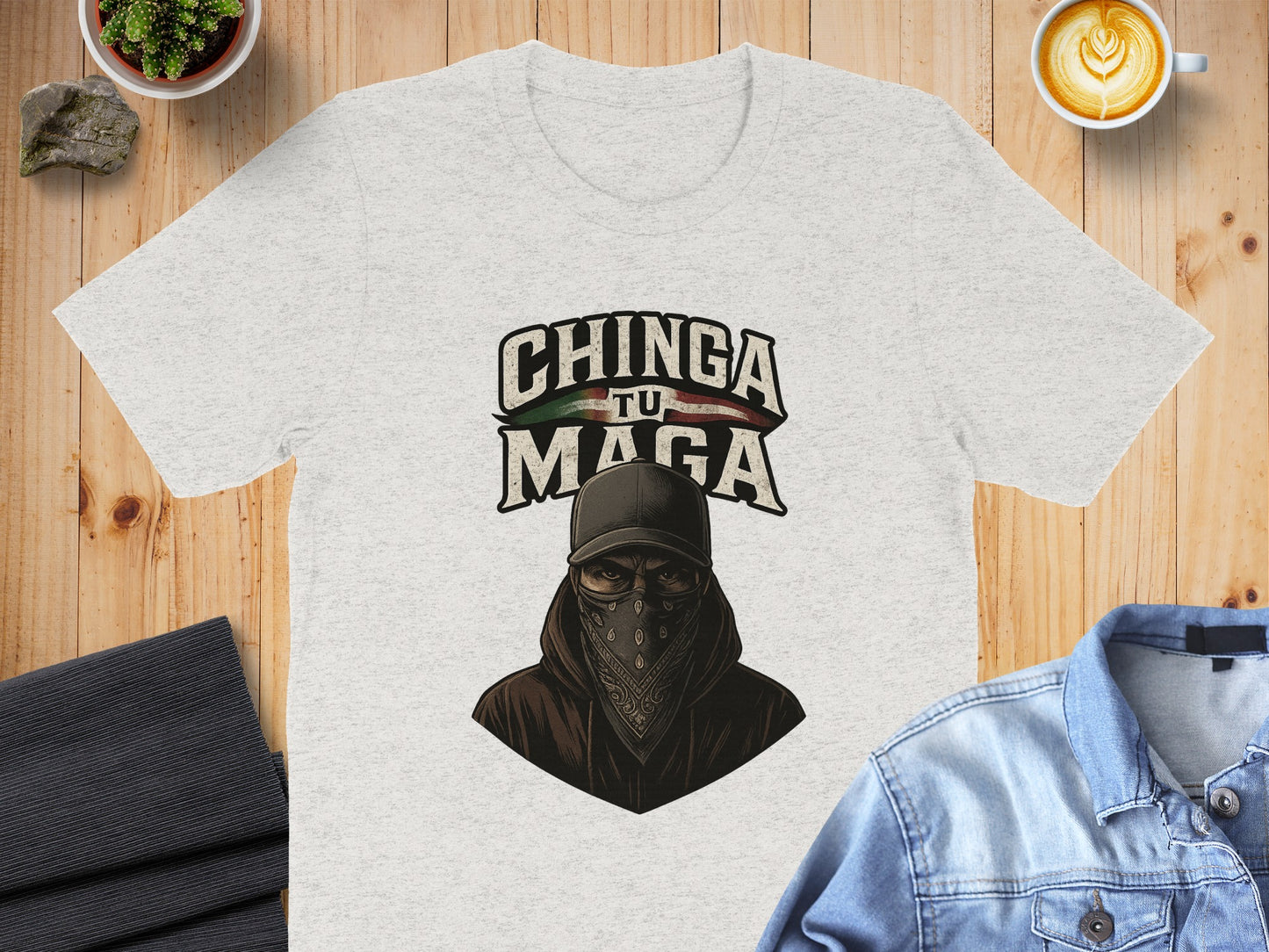 Chinga Tu Maga Graphic Design T-shirt product