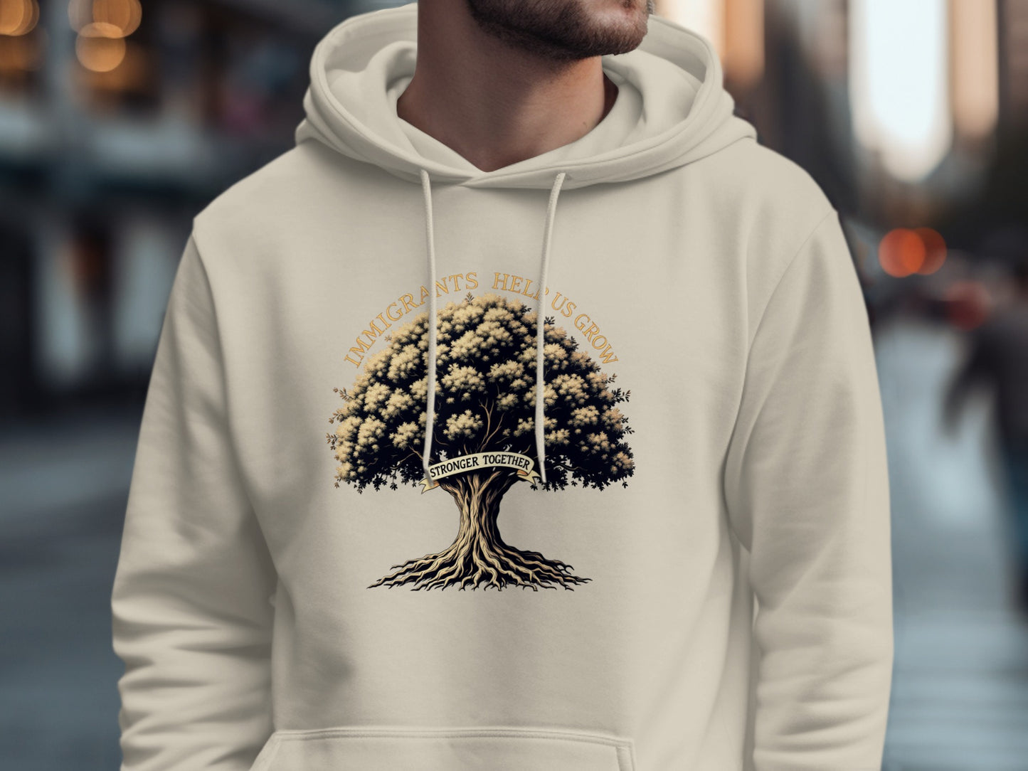 Immigrants Help Us Grow Stronger Together Hoodie product