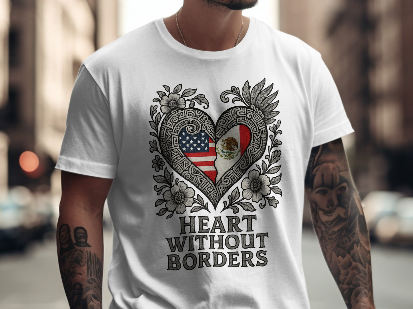 Heart Without Borders Graphic Tee