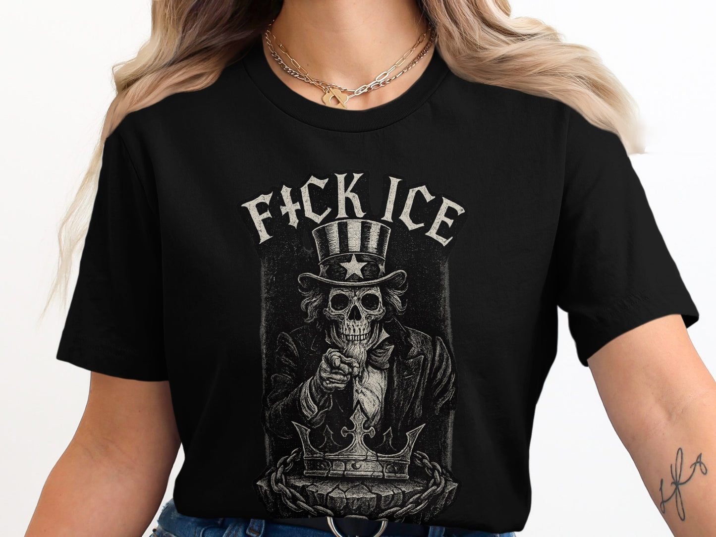 Bold Statement Skull Graphic T-Shirt product type