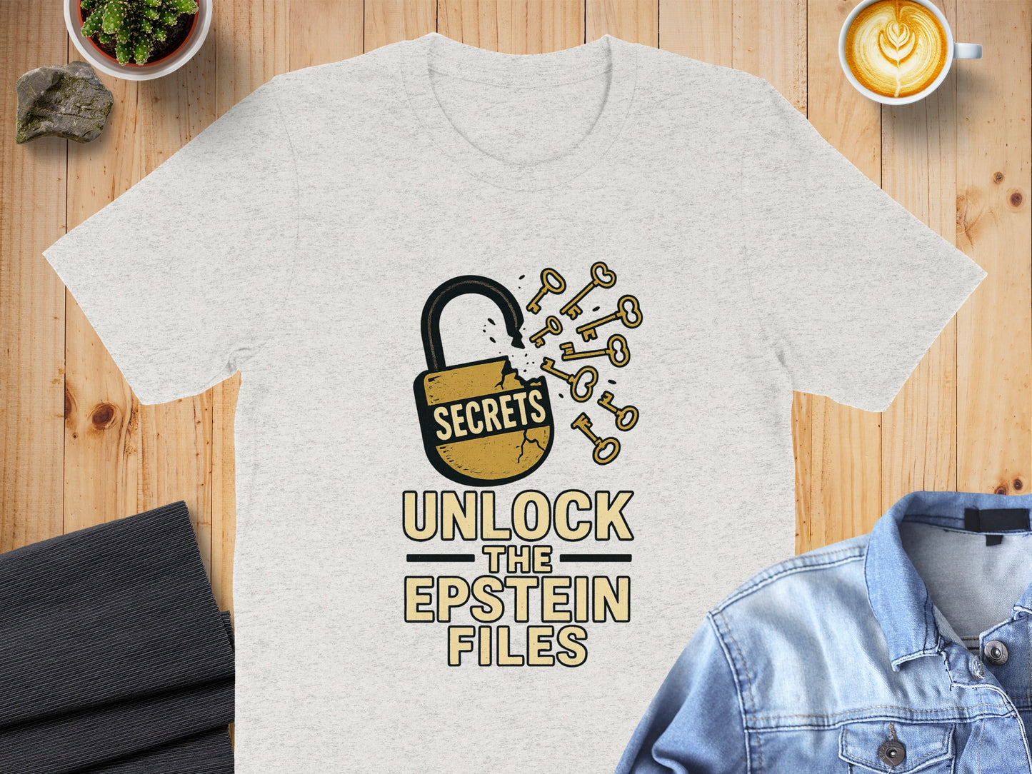 Unlock The Epstein Files Secrets Shirt product