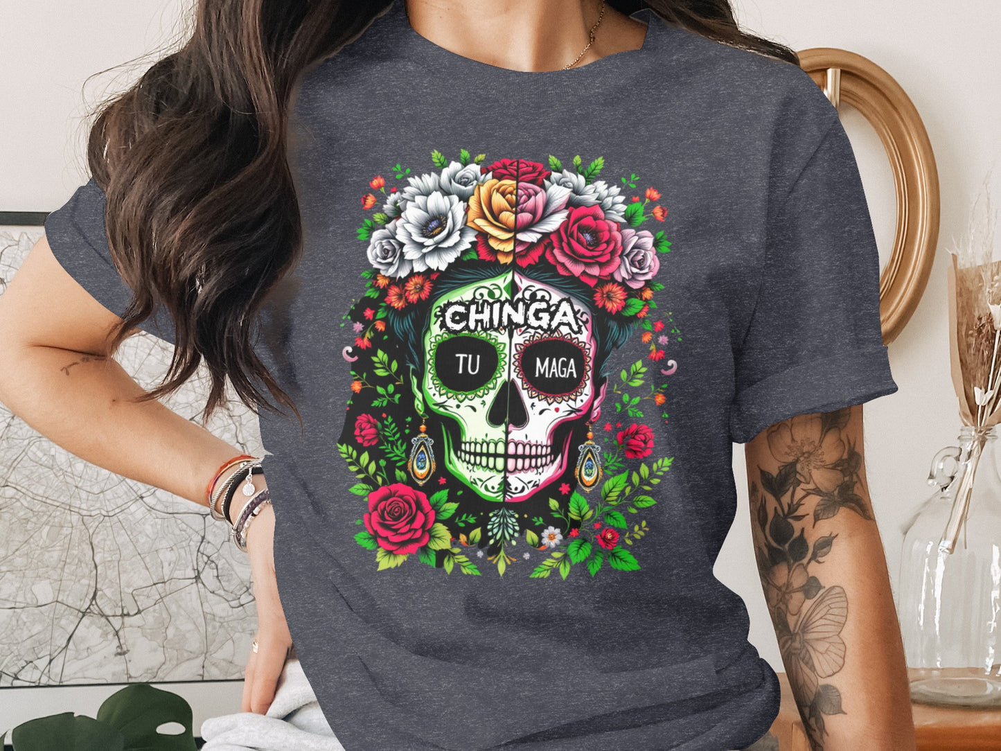 Chingona Tu Madre Graphic Short Sleeve T product type