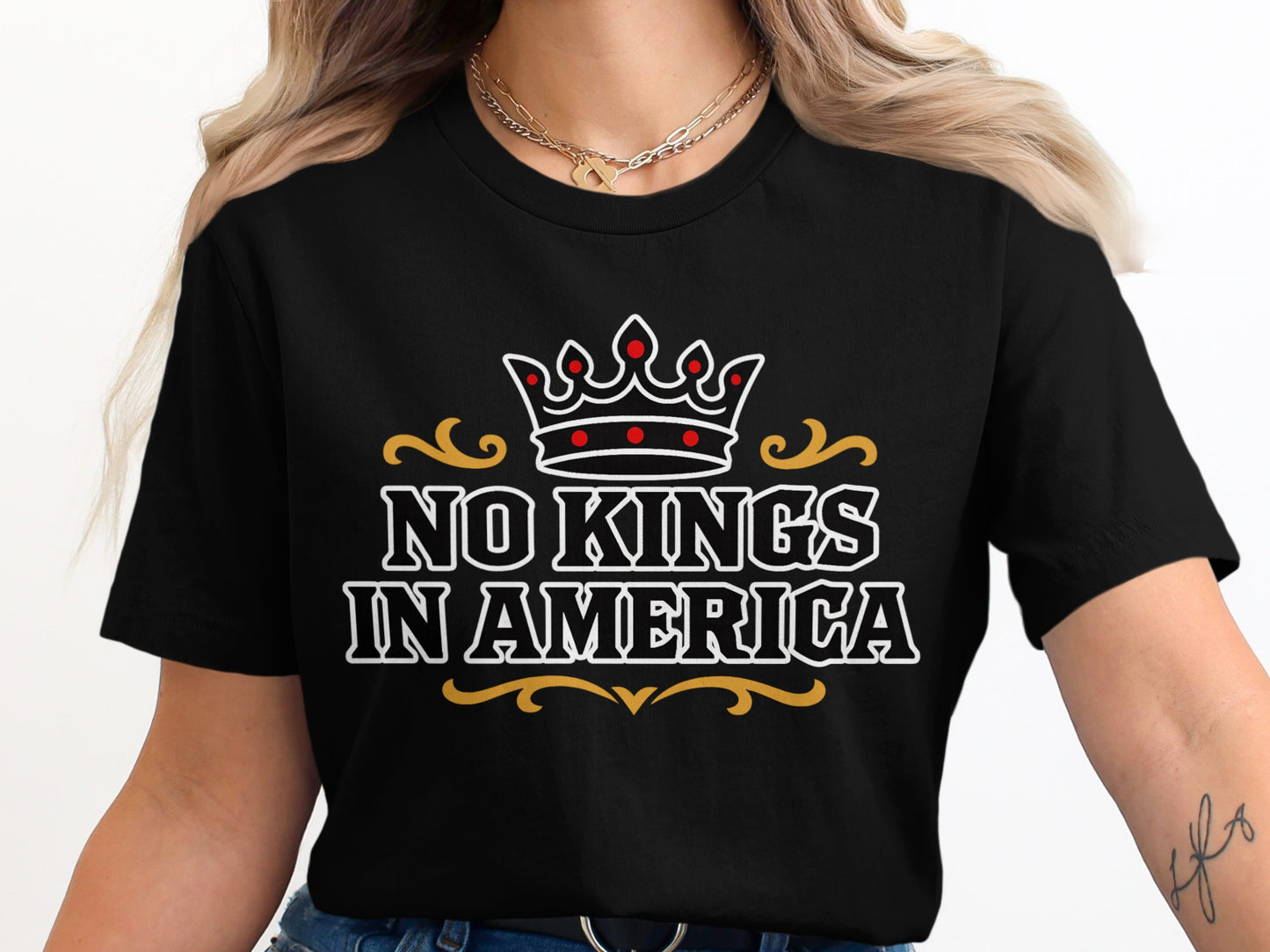 No Kings in America Graphic T-Shirt product type